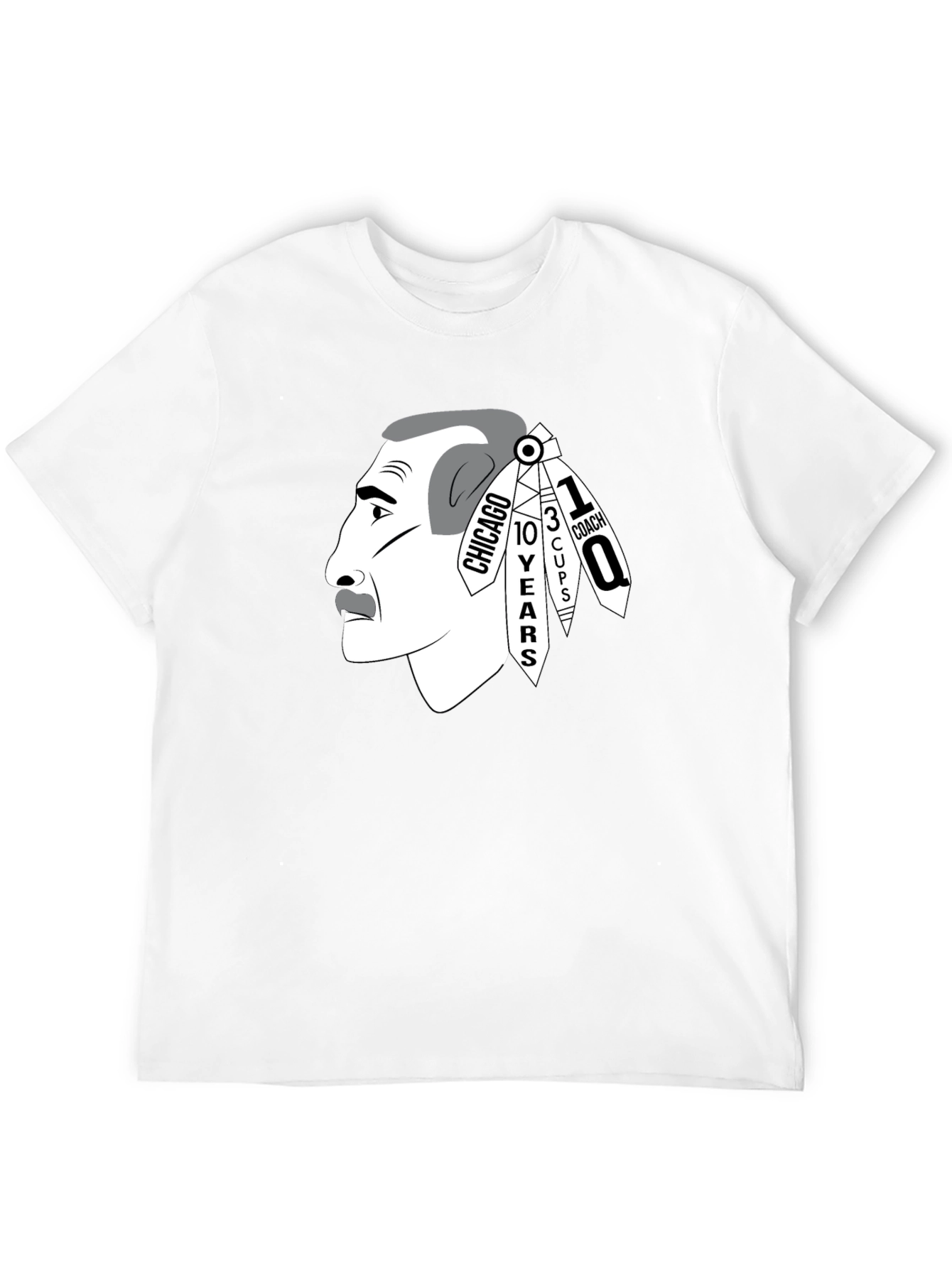 Chicago Blackhawks 1 Coach Q T-Shirt