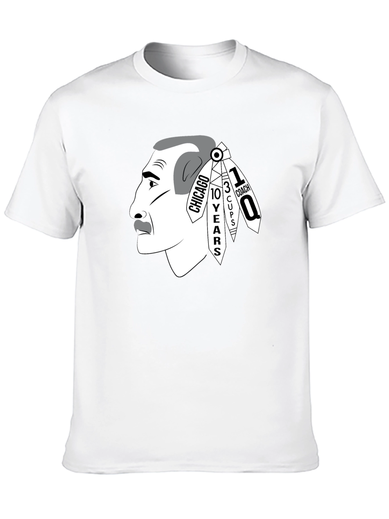 Chicago Blackhawks 1 Coach Q T-Shirt