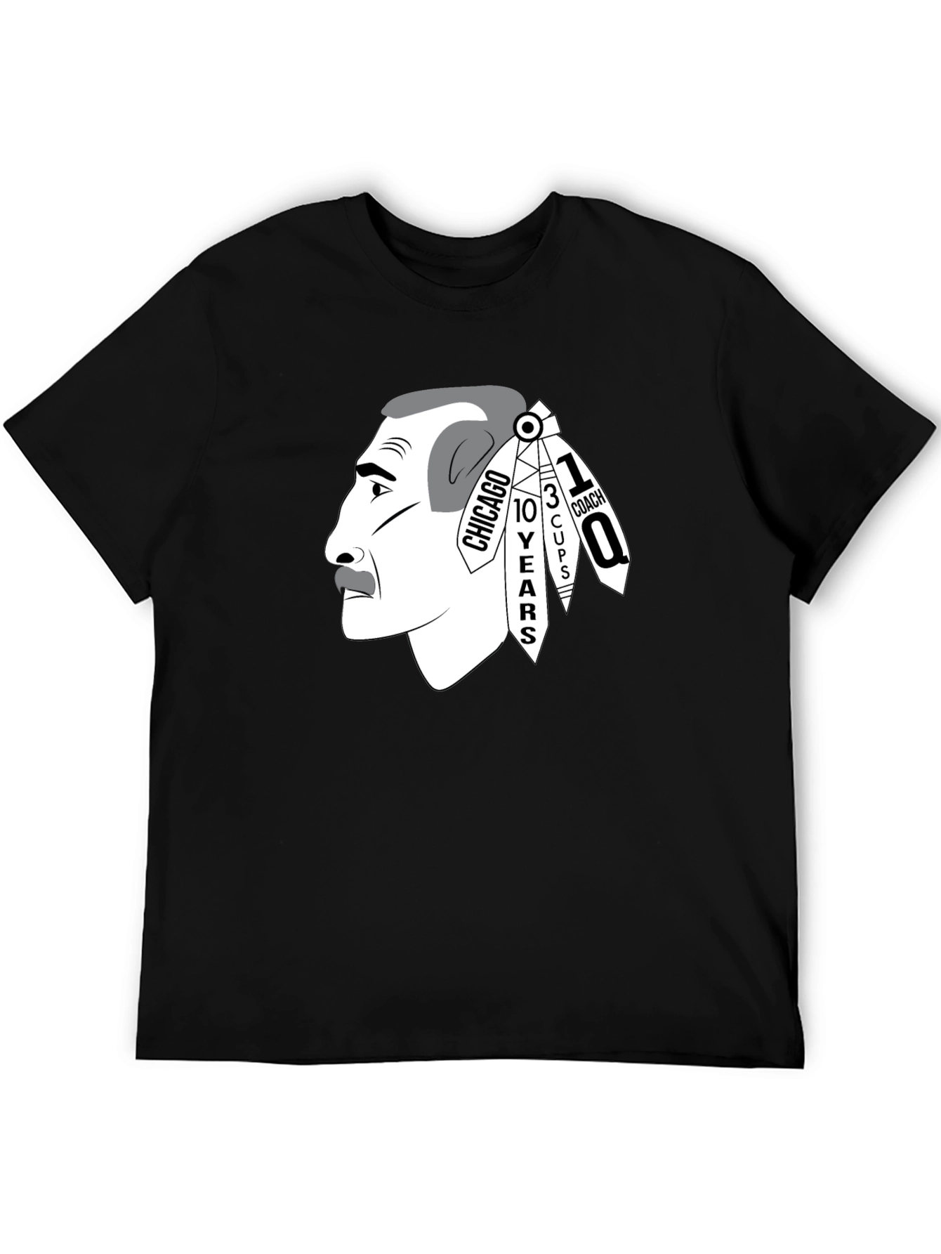 Chicago Blackhawks 1 Coach Q T-Shirt