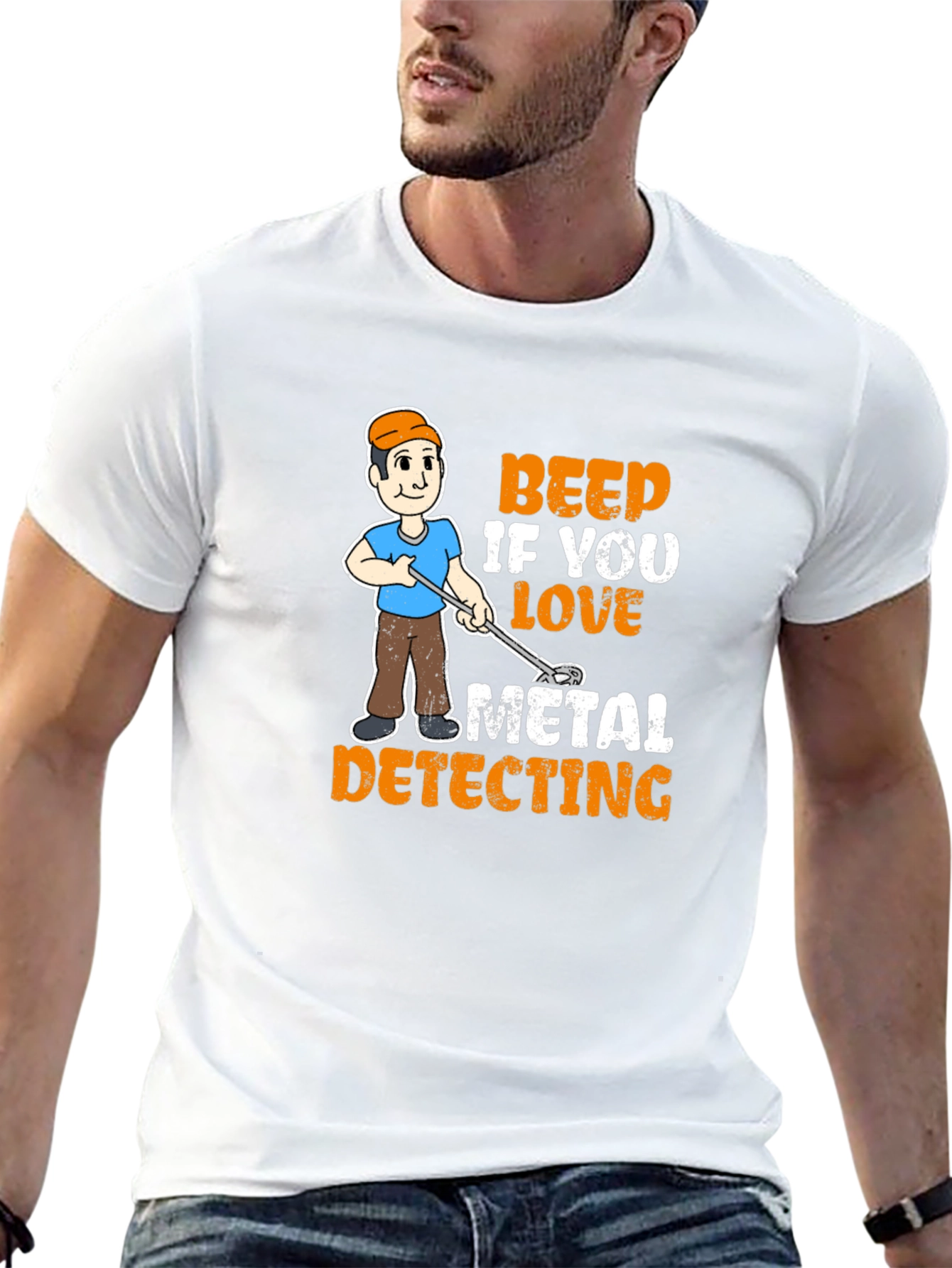 Metal Detecting T-Shirt - Beep If You Love...
