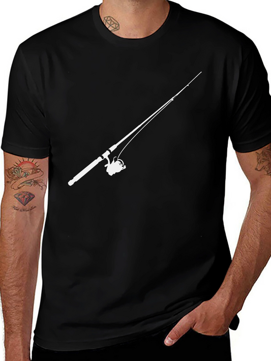 Fishing Rod T-Shirt - Anglers Tee