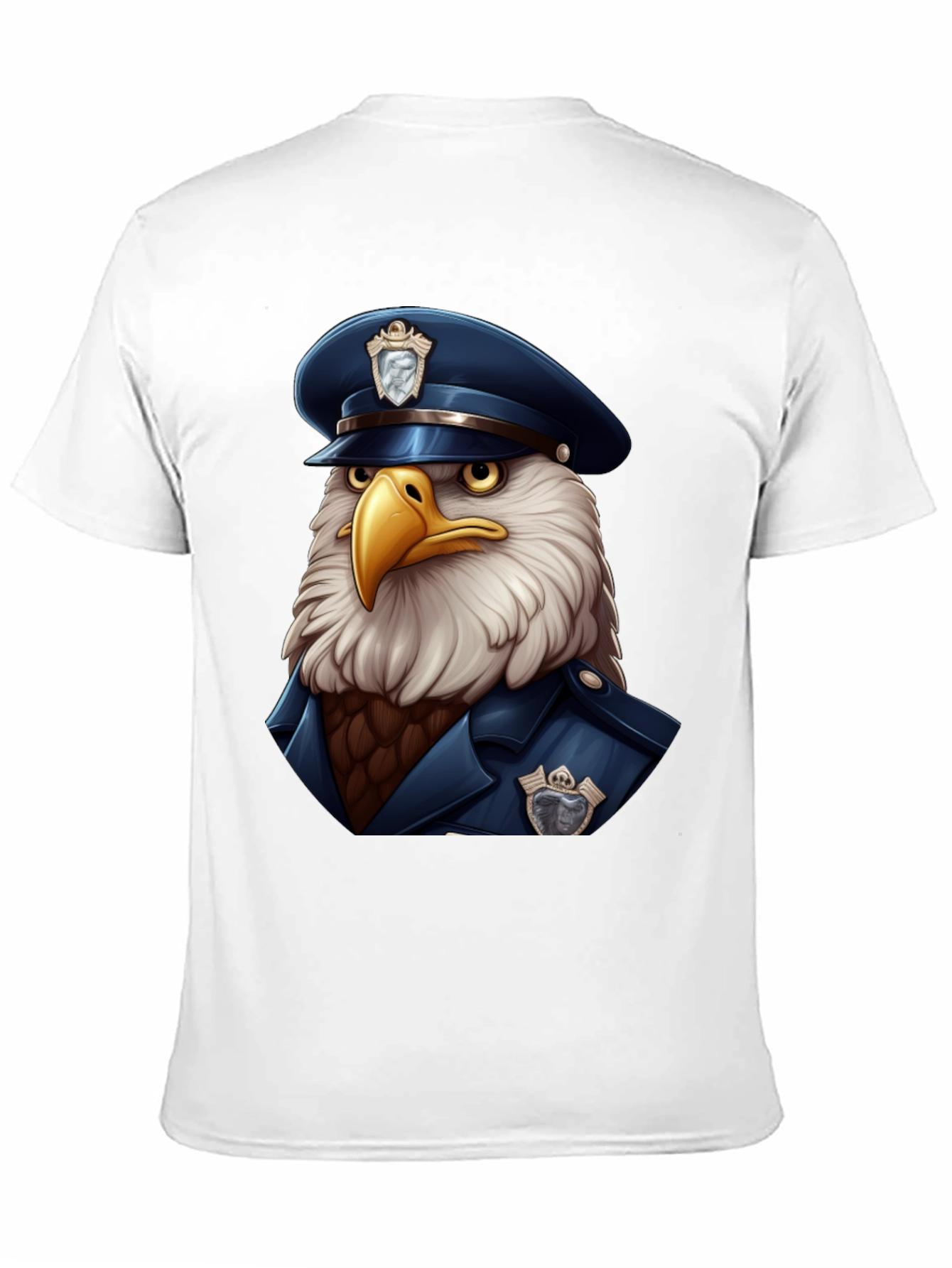 Eagle Police Cartoon T-Shirt