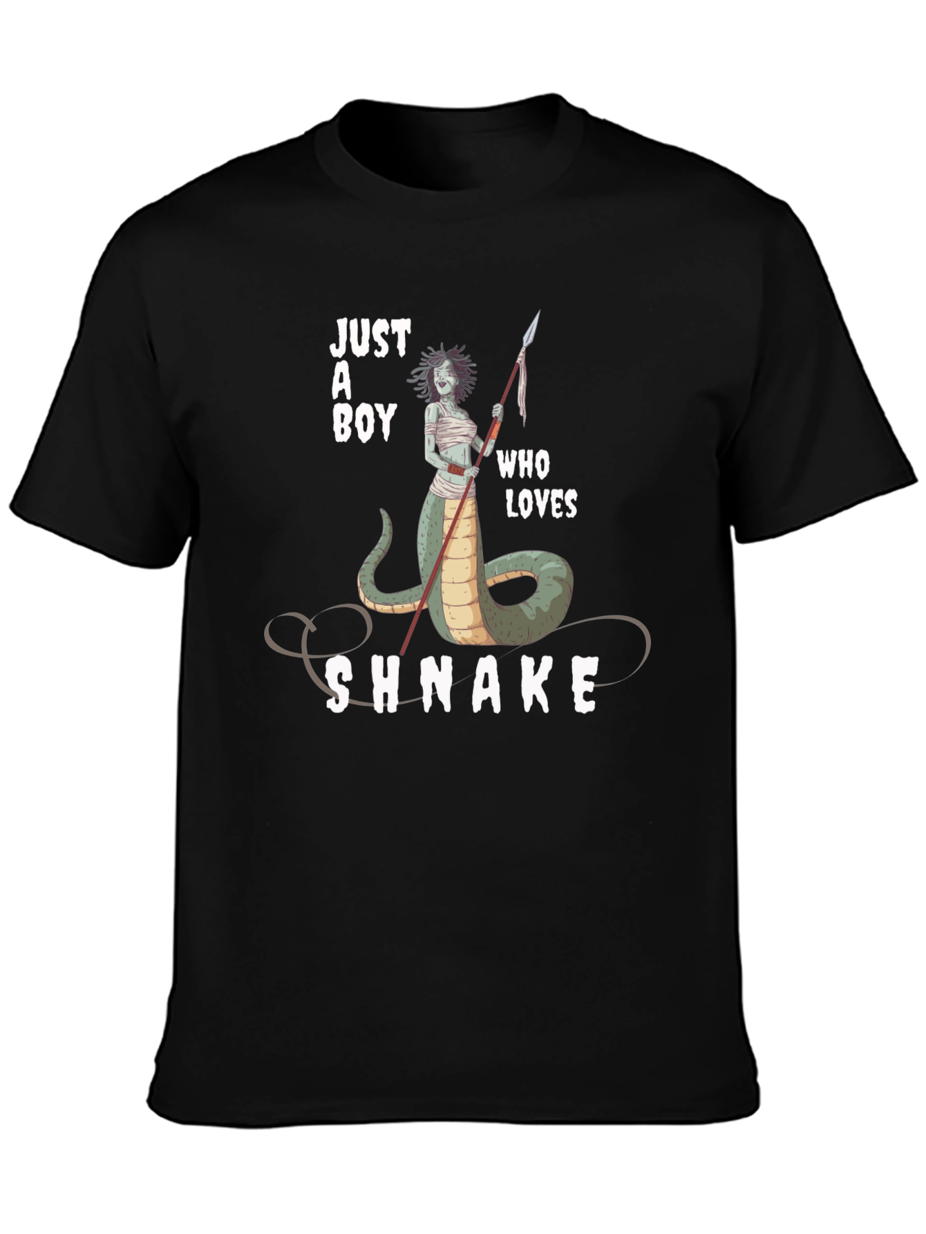Just a Boy Who Loves Shnake T-Shirt