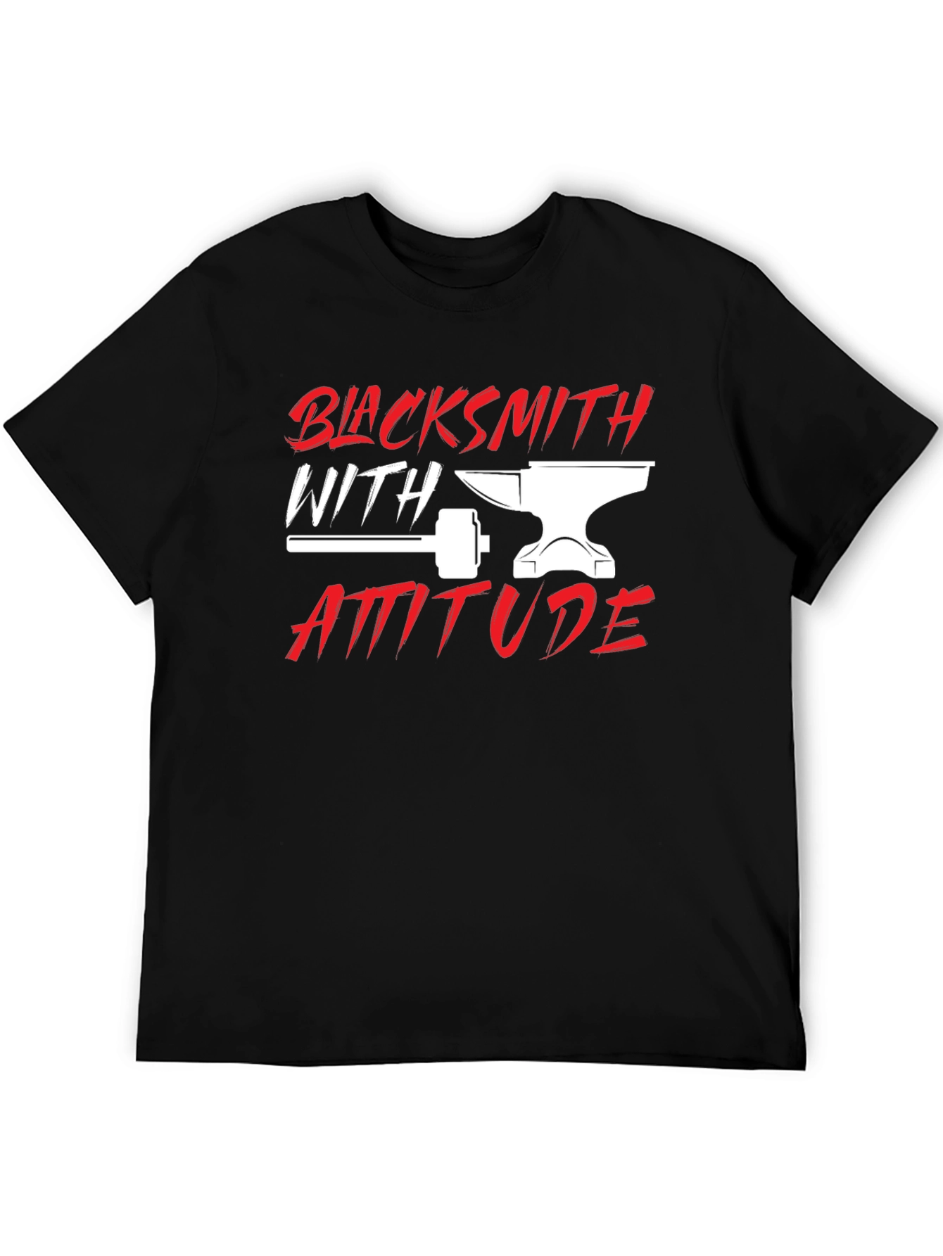 Blacksmith with Attitude Graphic T-Shirt