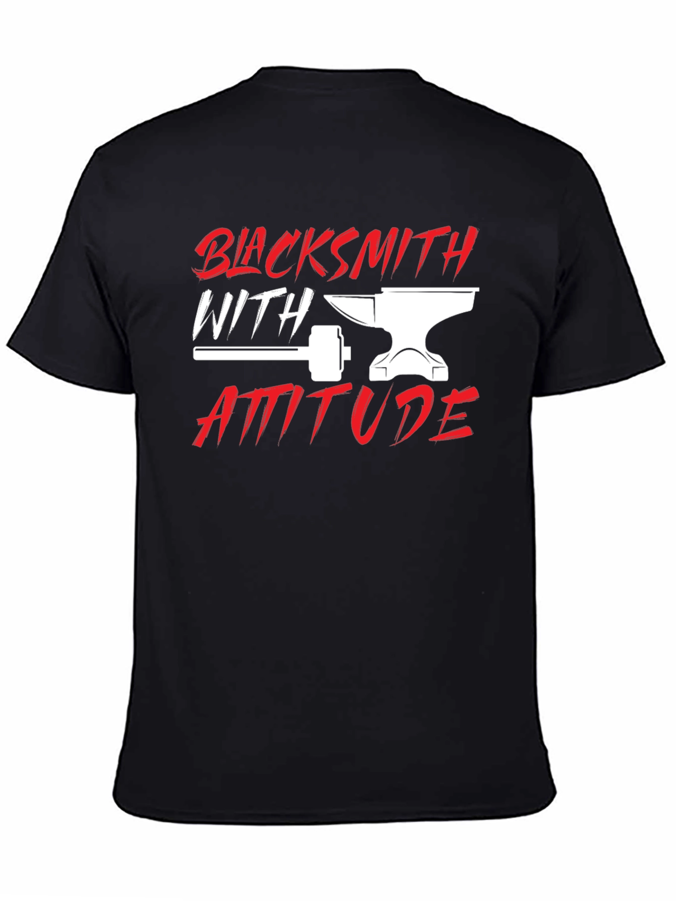 Blacksmith with Attitude Graphic T-Shirt