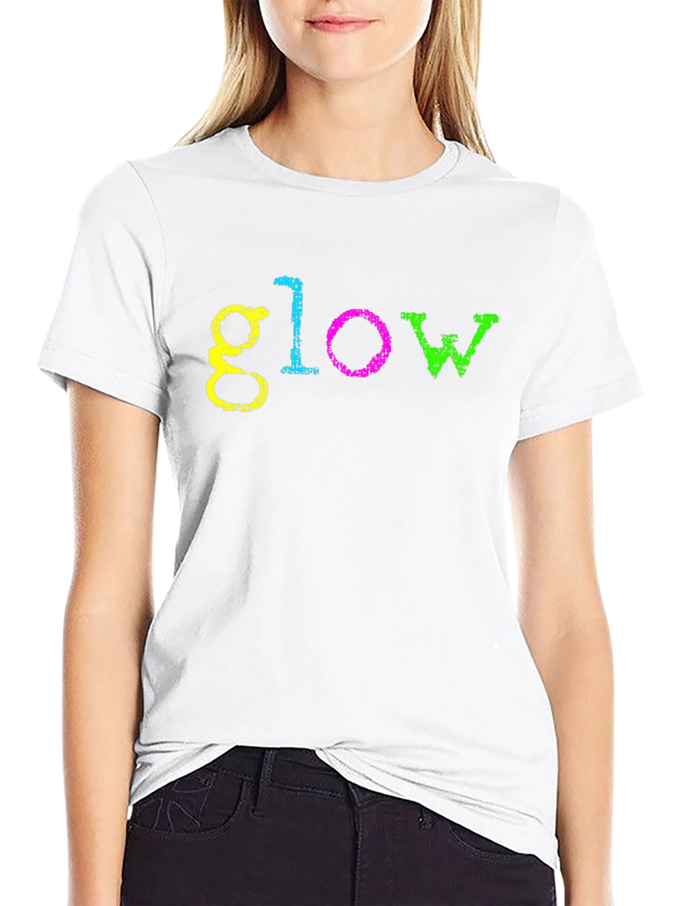 Glow Colorful Graphic T-Shirt