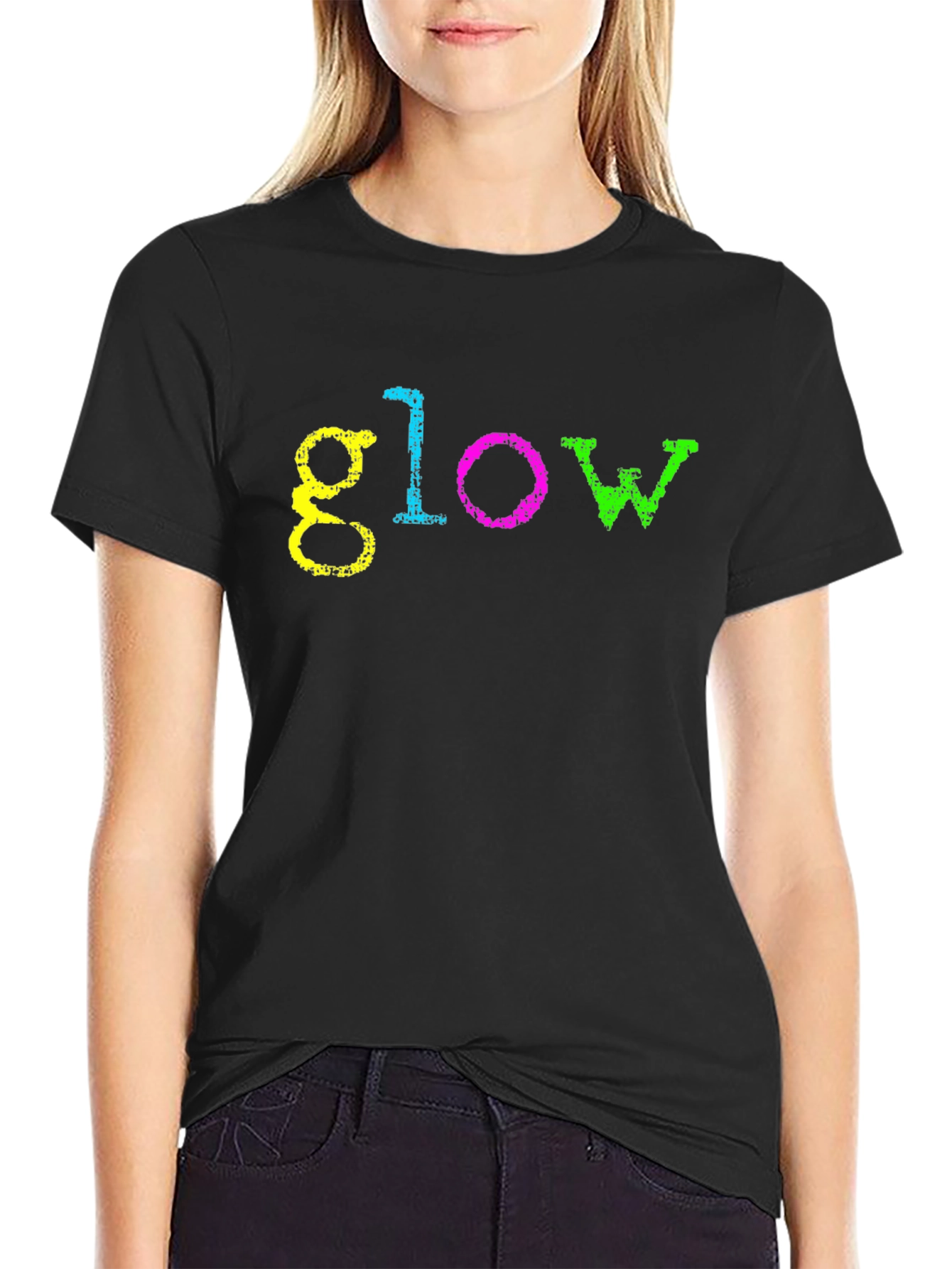 Glow Colorful Graphic T-Shirt