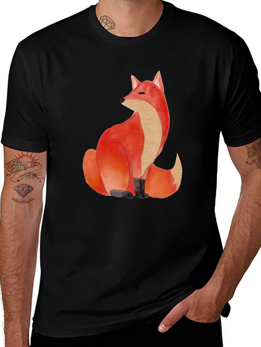 Fox Graphic Tee - Soft Cotton Blend