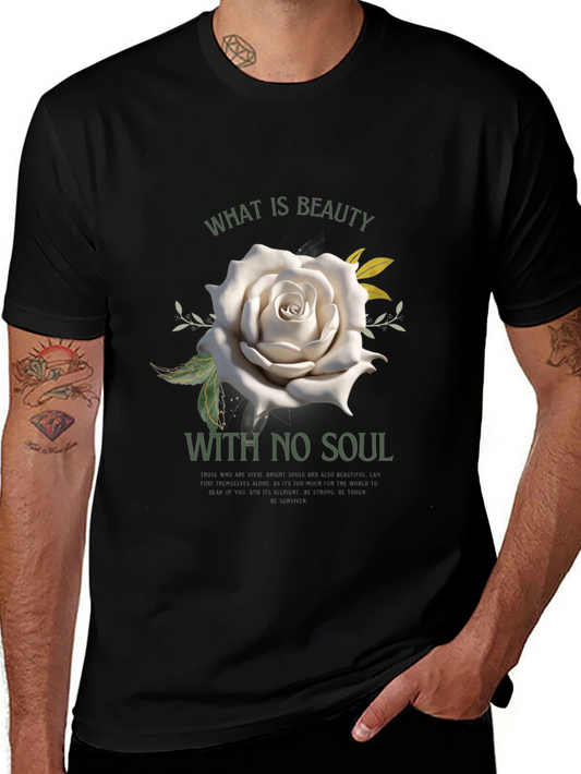 Beauty with No Soul Black T-Shirt