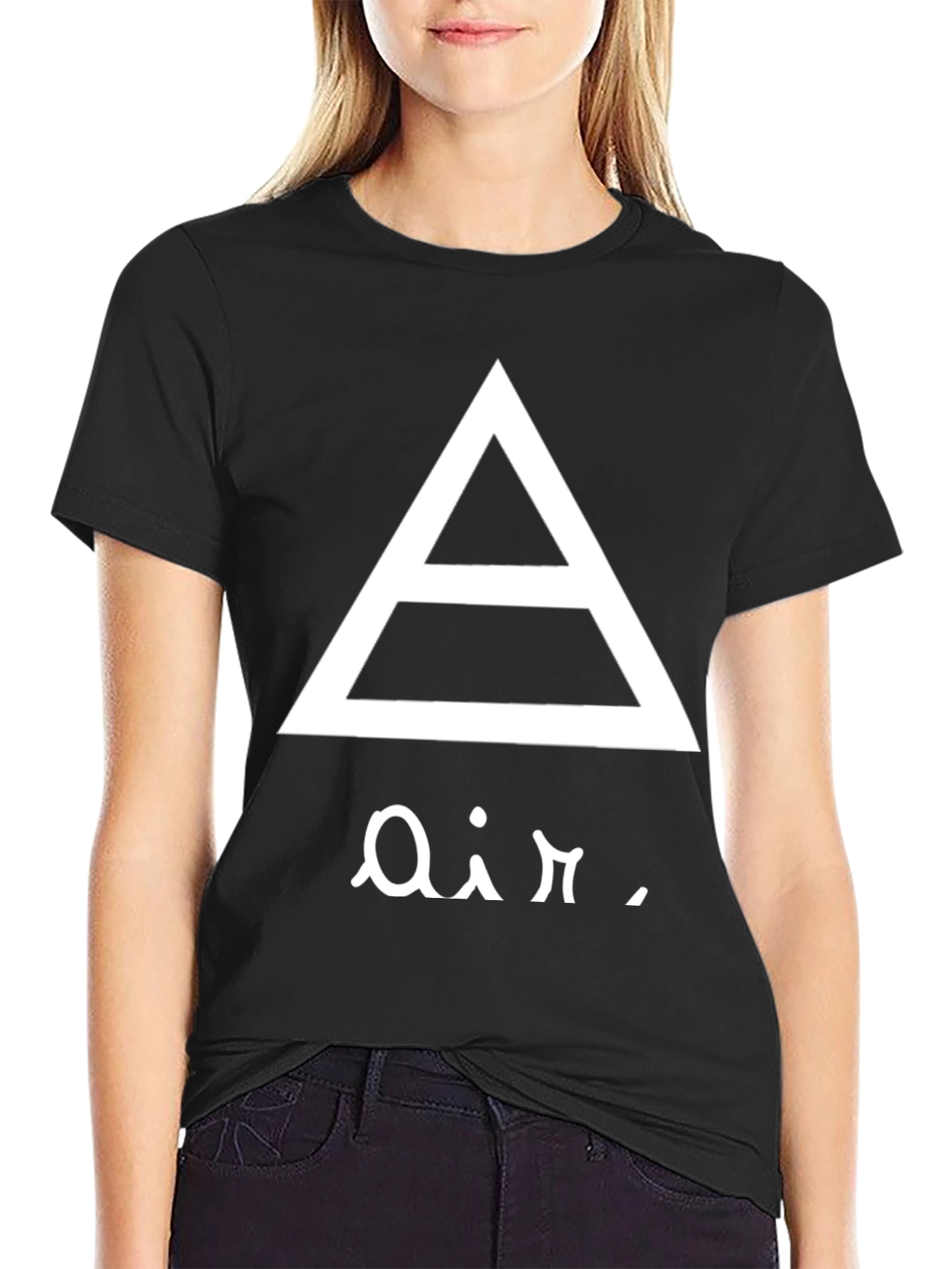 Air Element Symbol Graphic T-Shirt