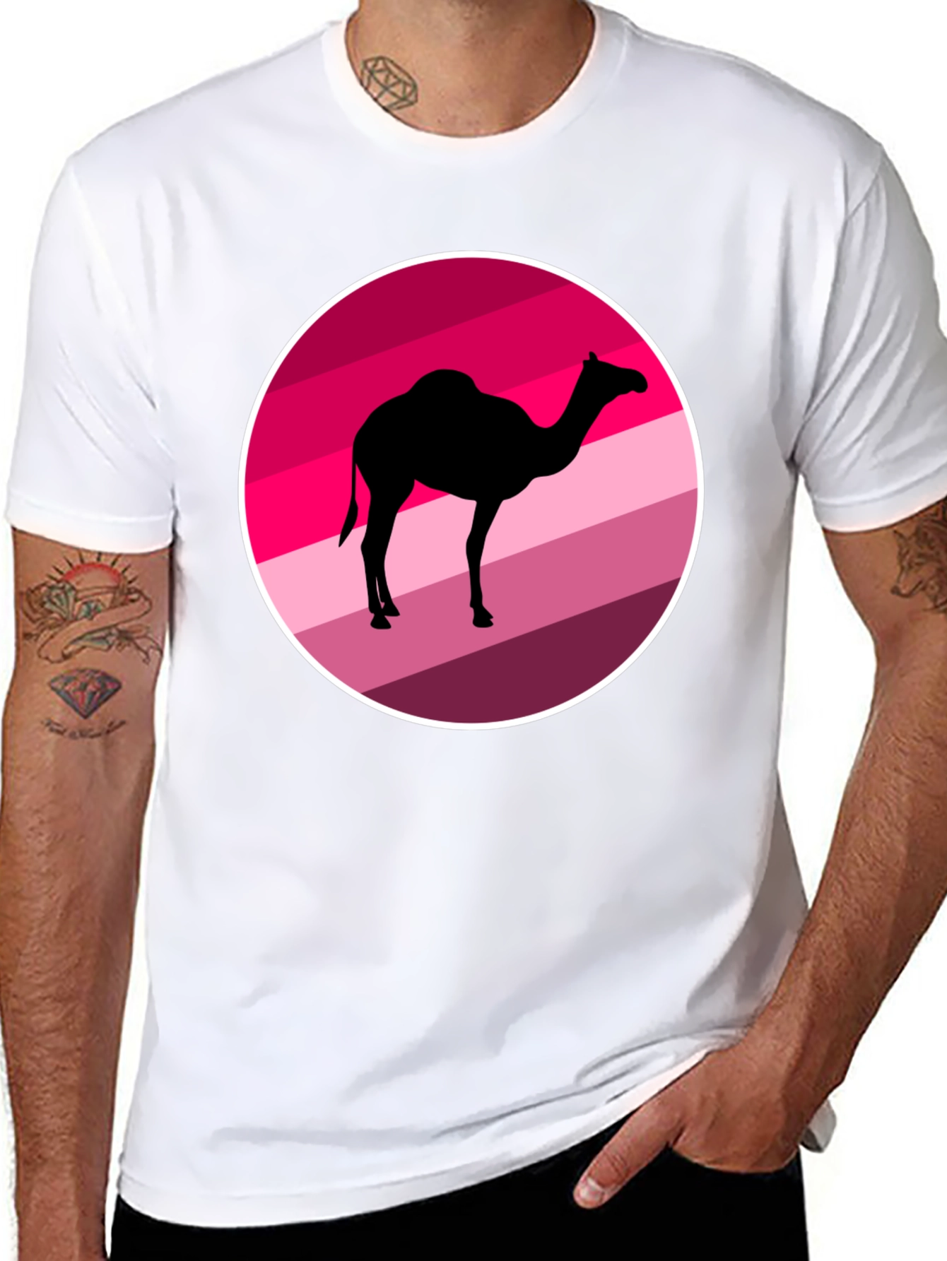 Camel Silhouette T-Shirt