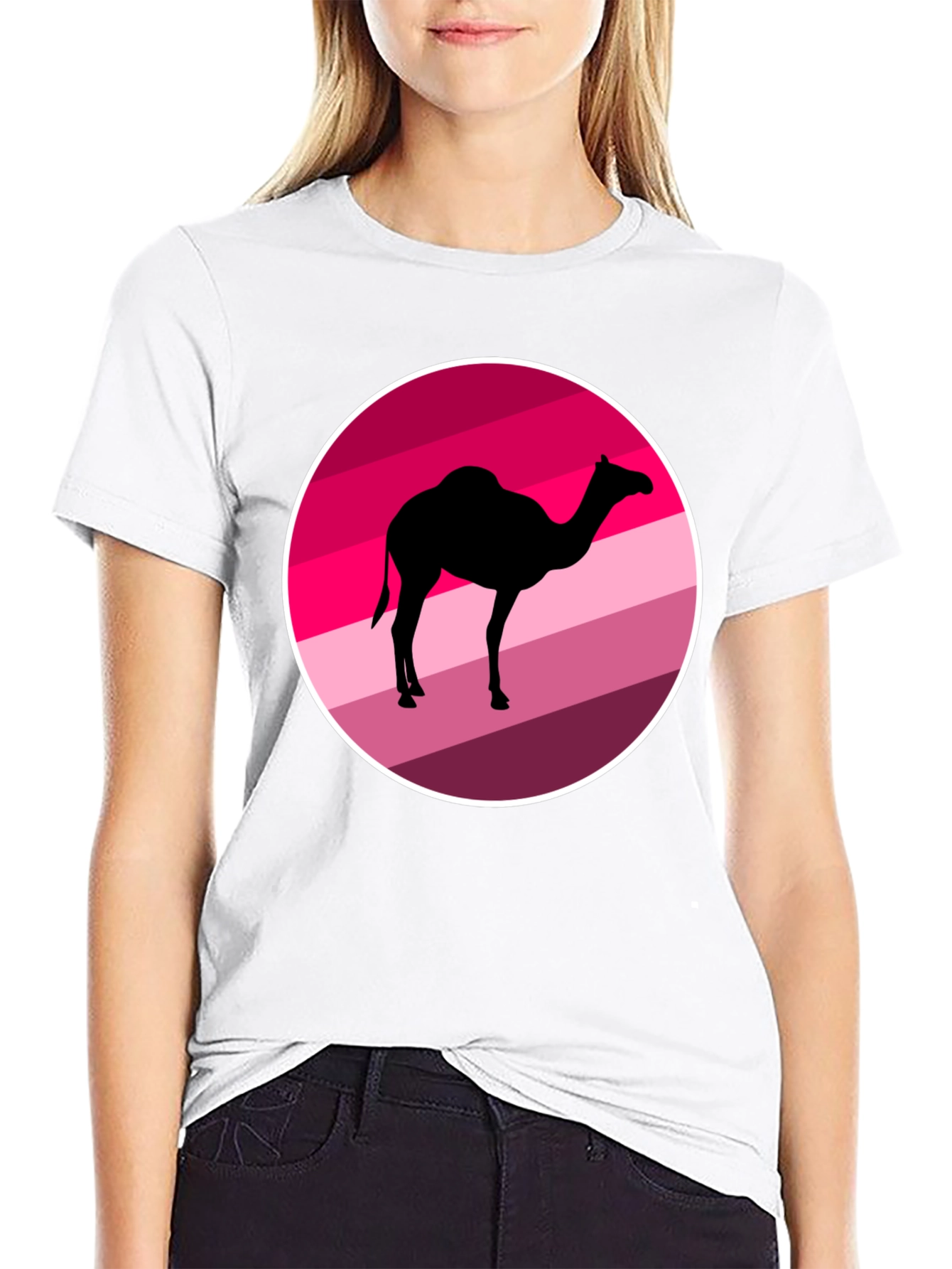 Camel Silhouette T-Shirt