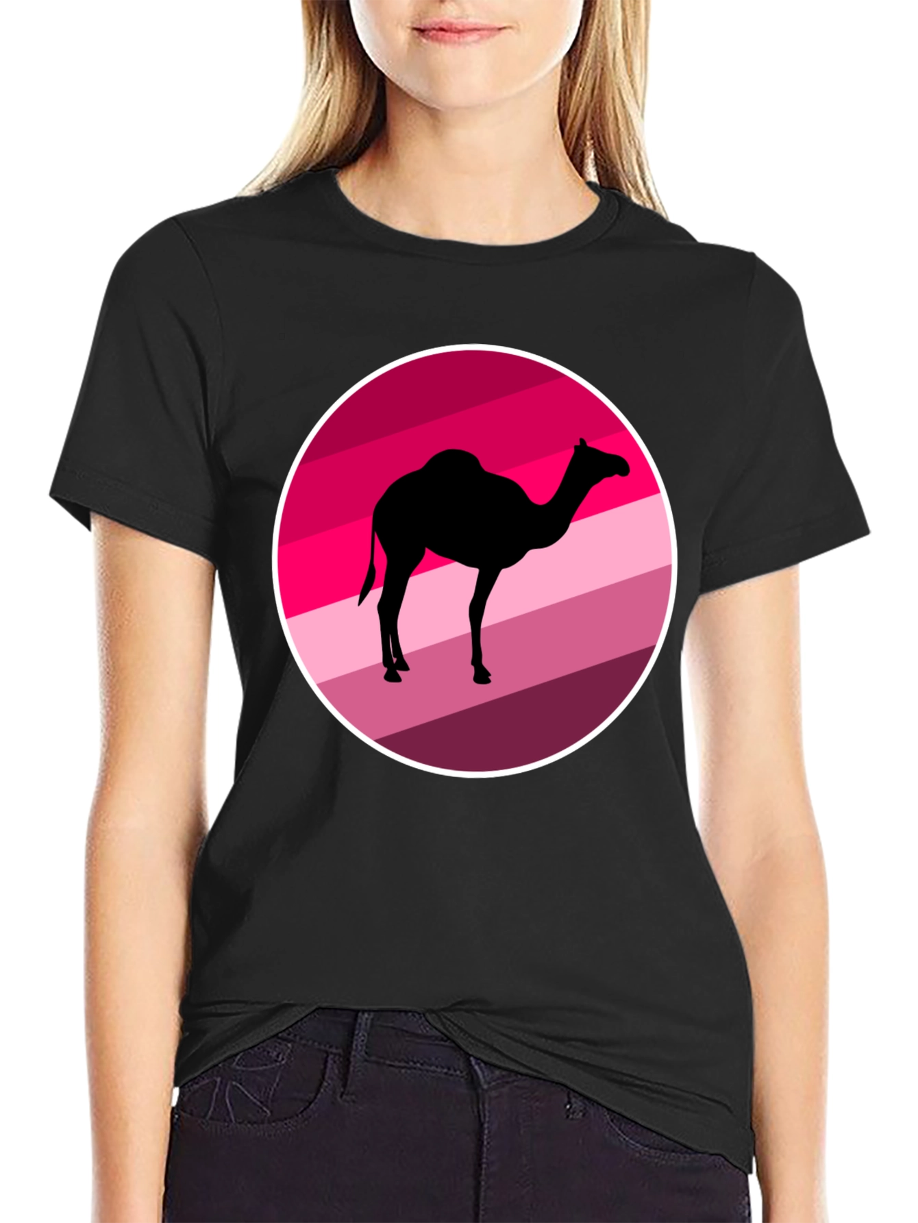 Camel Silhouette T-Shirt