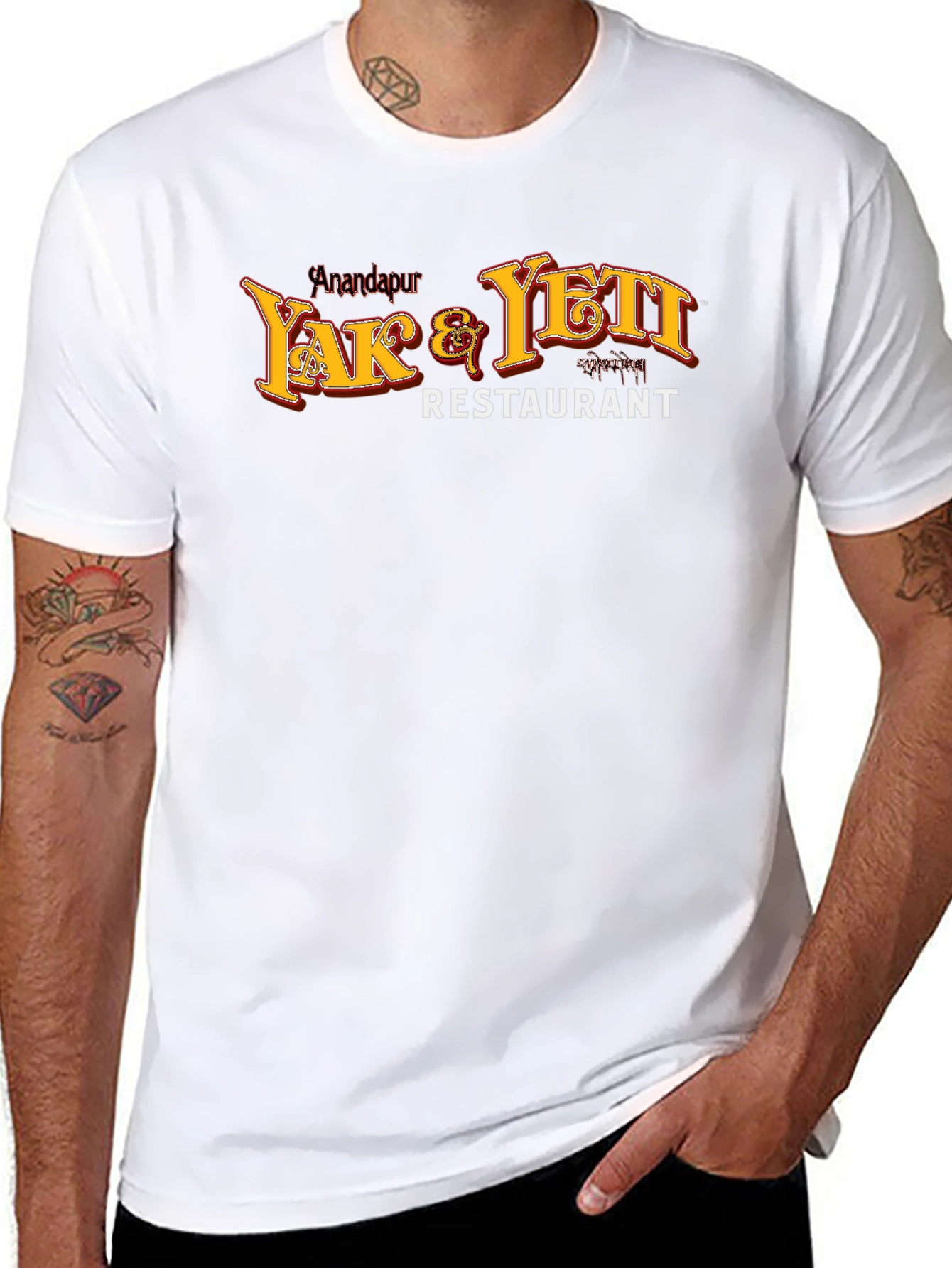 Yak & Yeti Restaurant Black T-Shirt