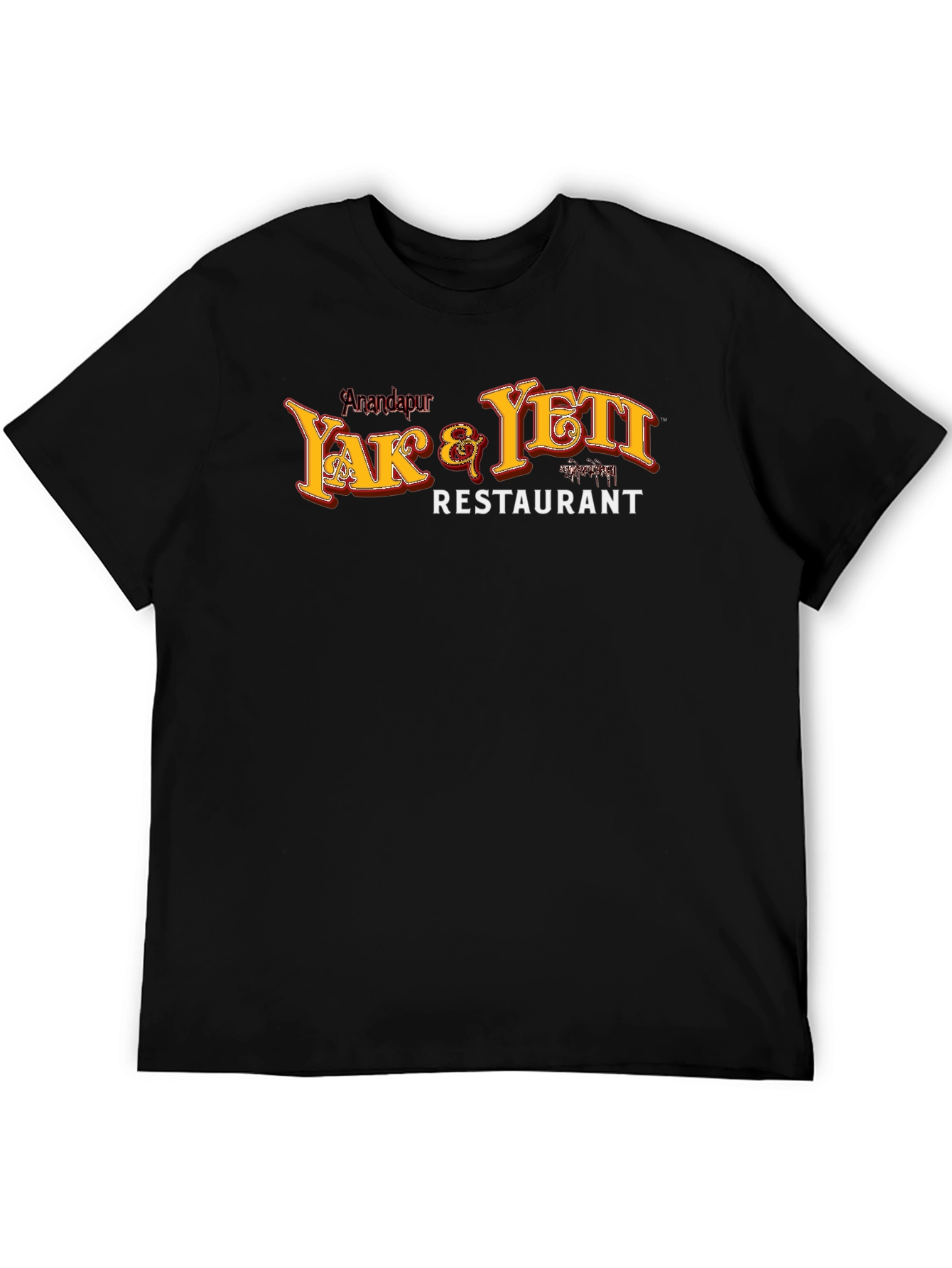 Yak & Yeti Restaurant Black T-Shirt