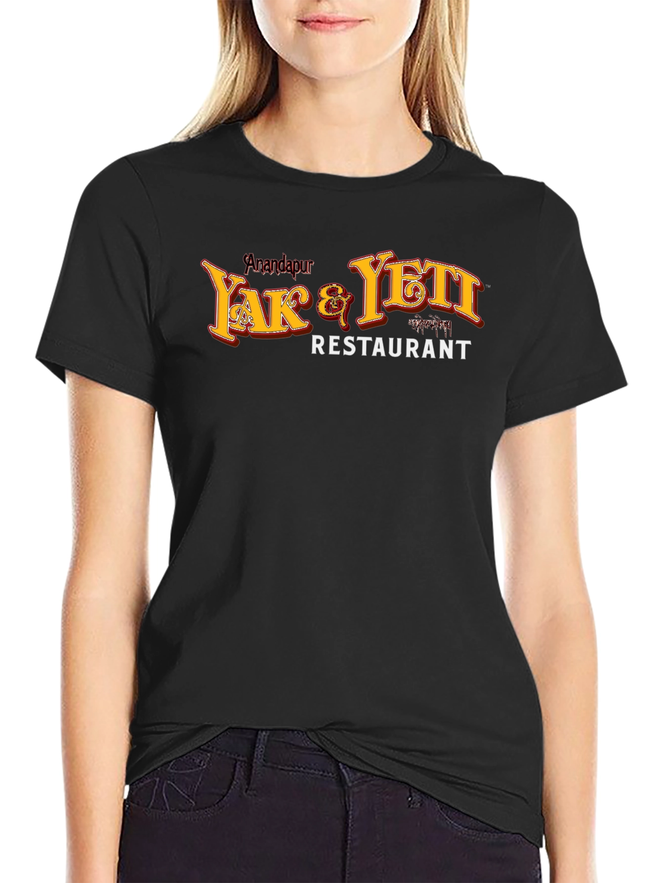 Yak & Yeti Restaurant Black T-Shirt