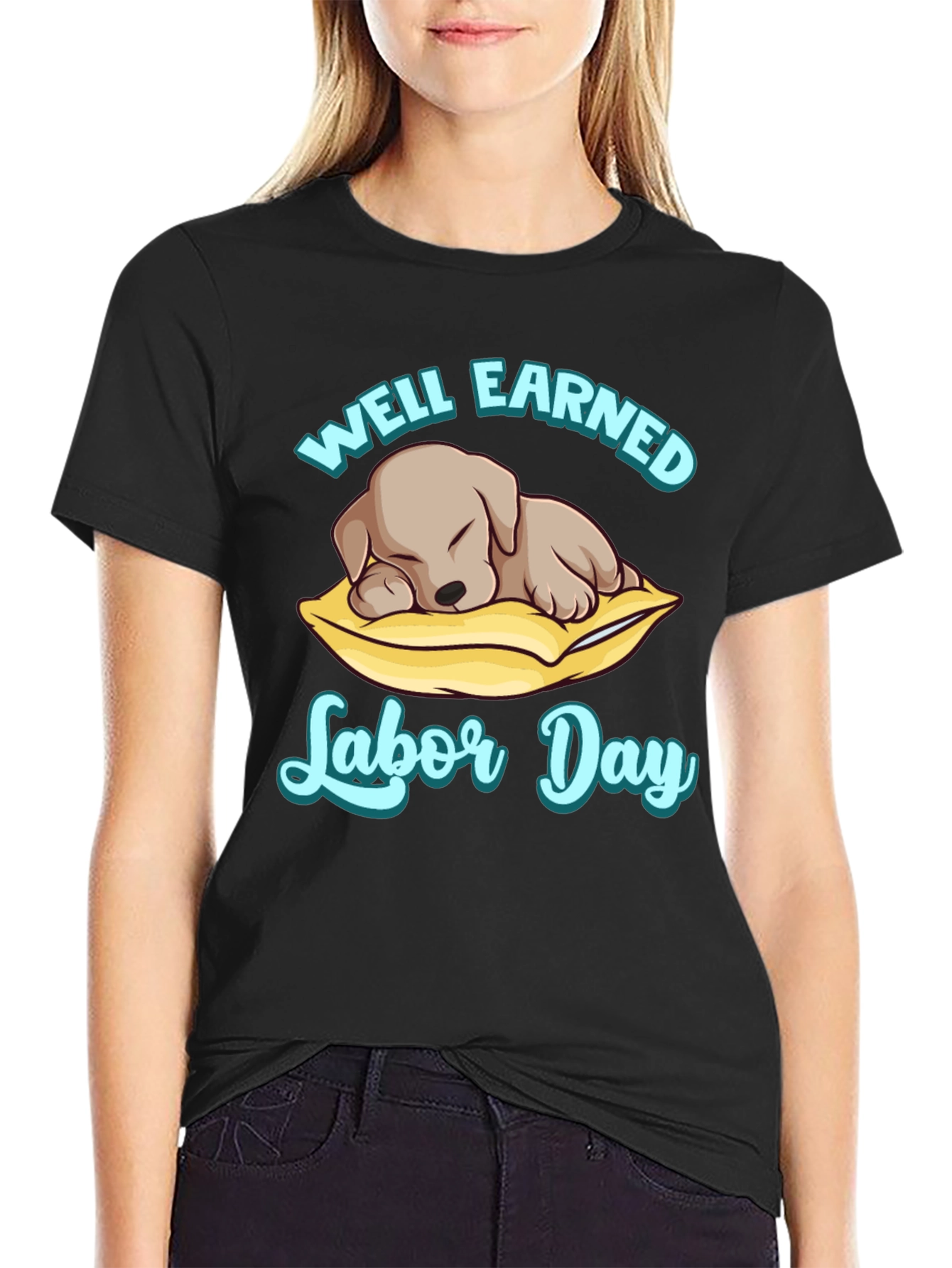 Well Earned Labor Day Puppy T-Shirt