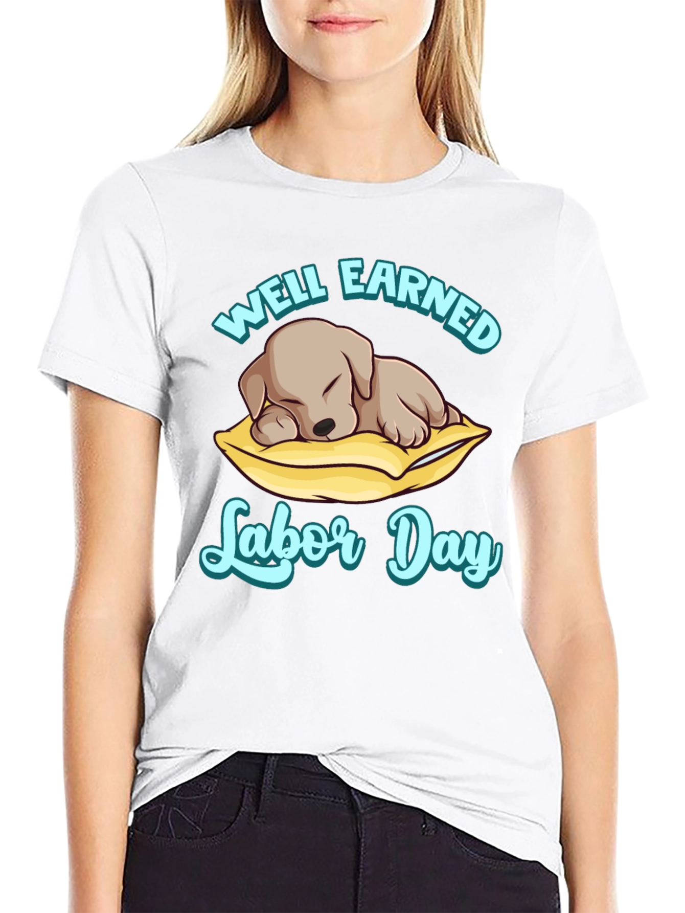 Well Earned Labor Day Puppy T-Shirt
