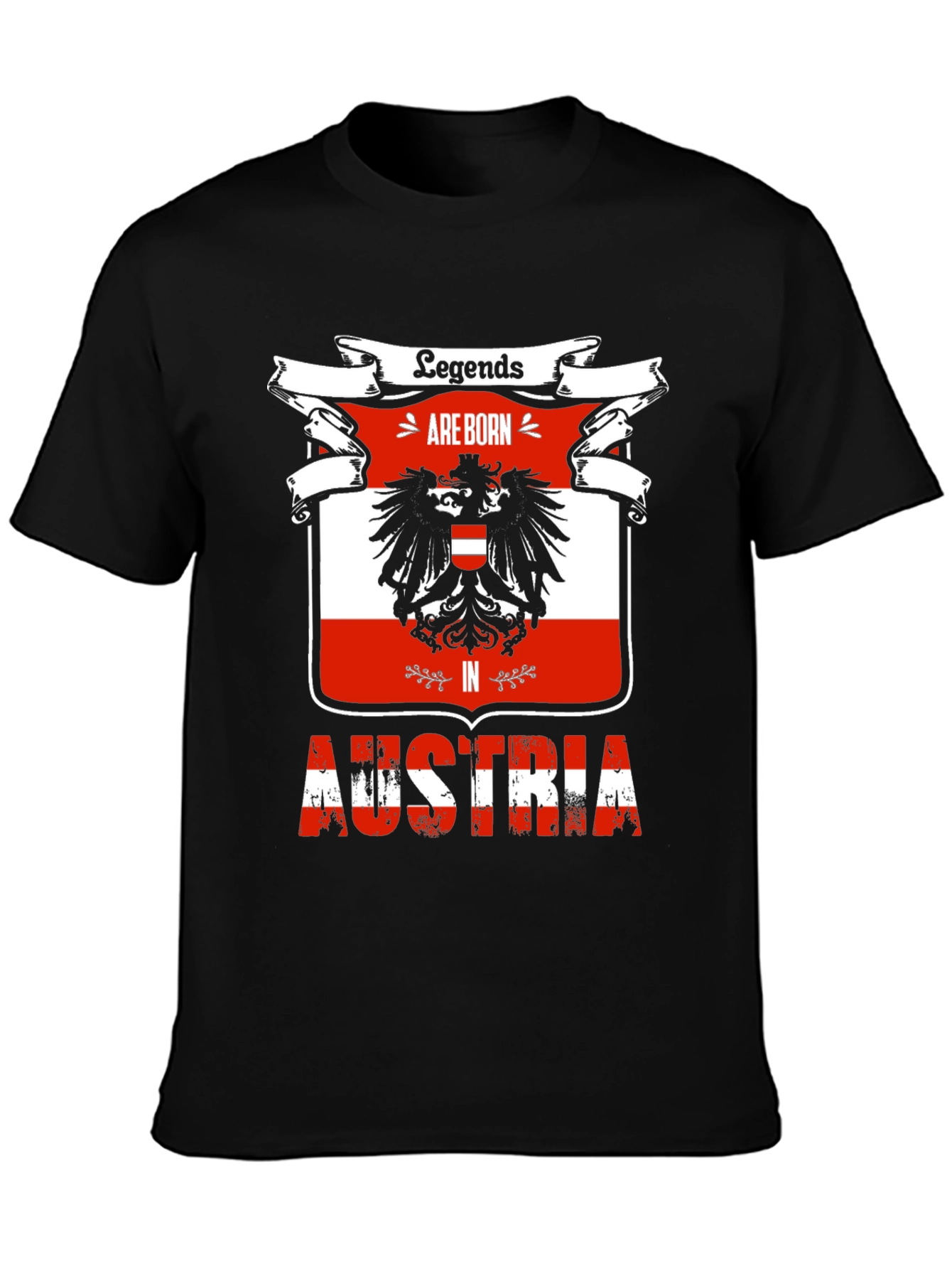Legends Born in Austria Graphic T-Shirt