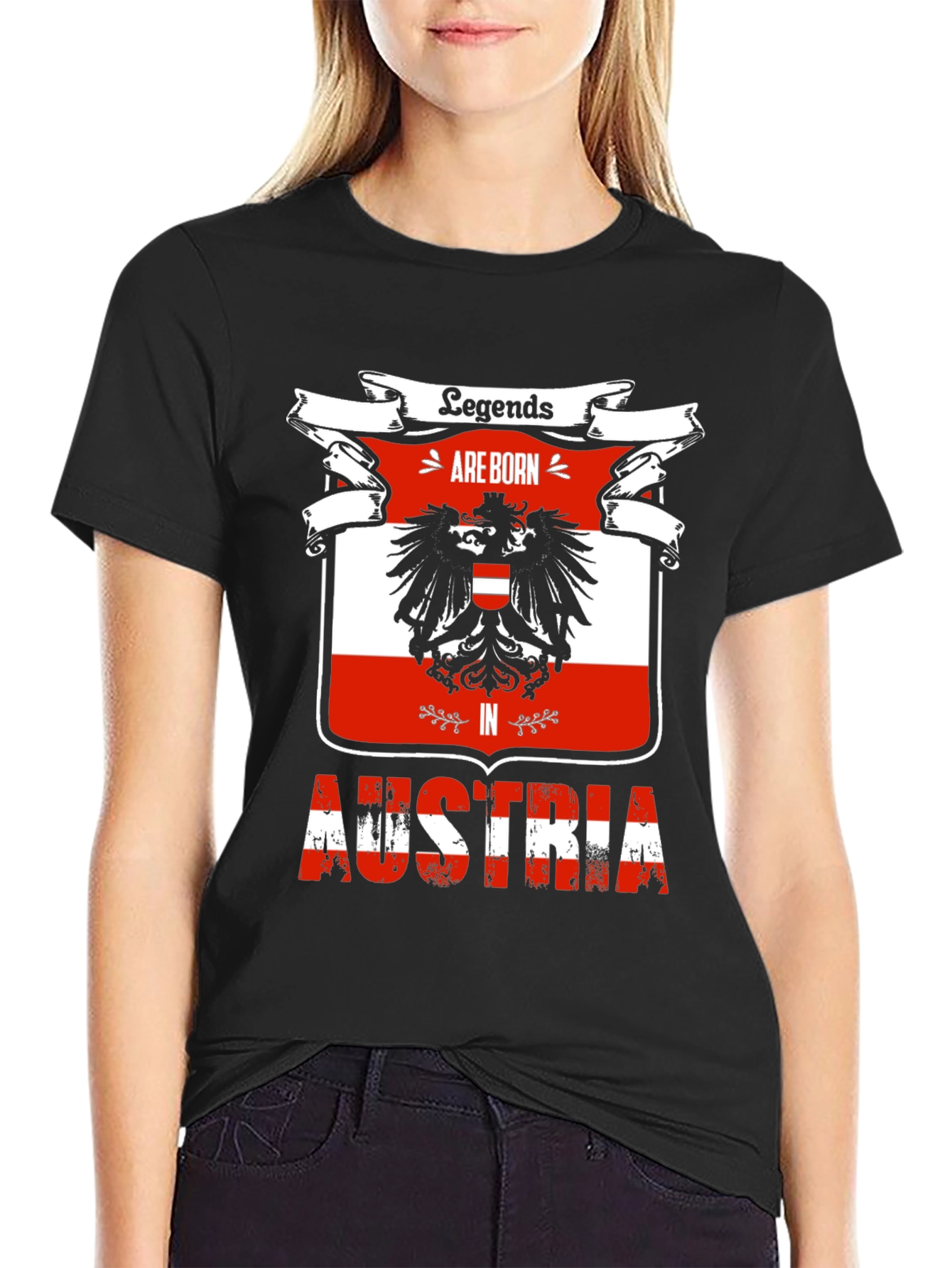 Legends Born in Austria Graphic T-Shirt