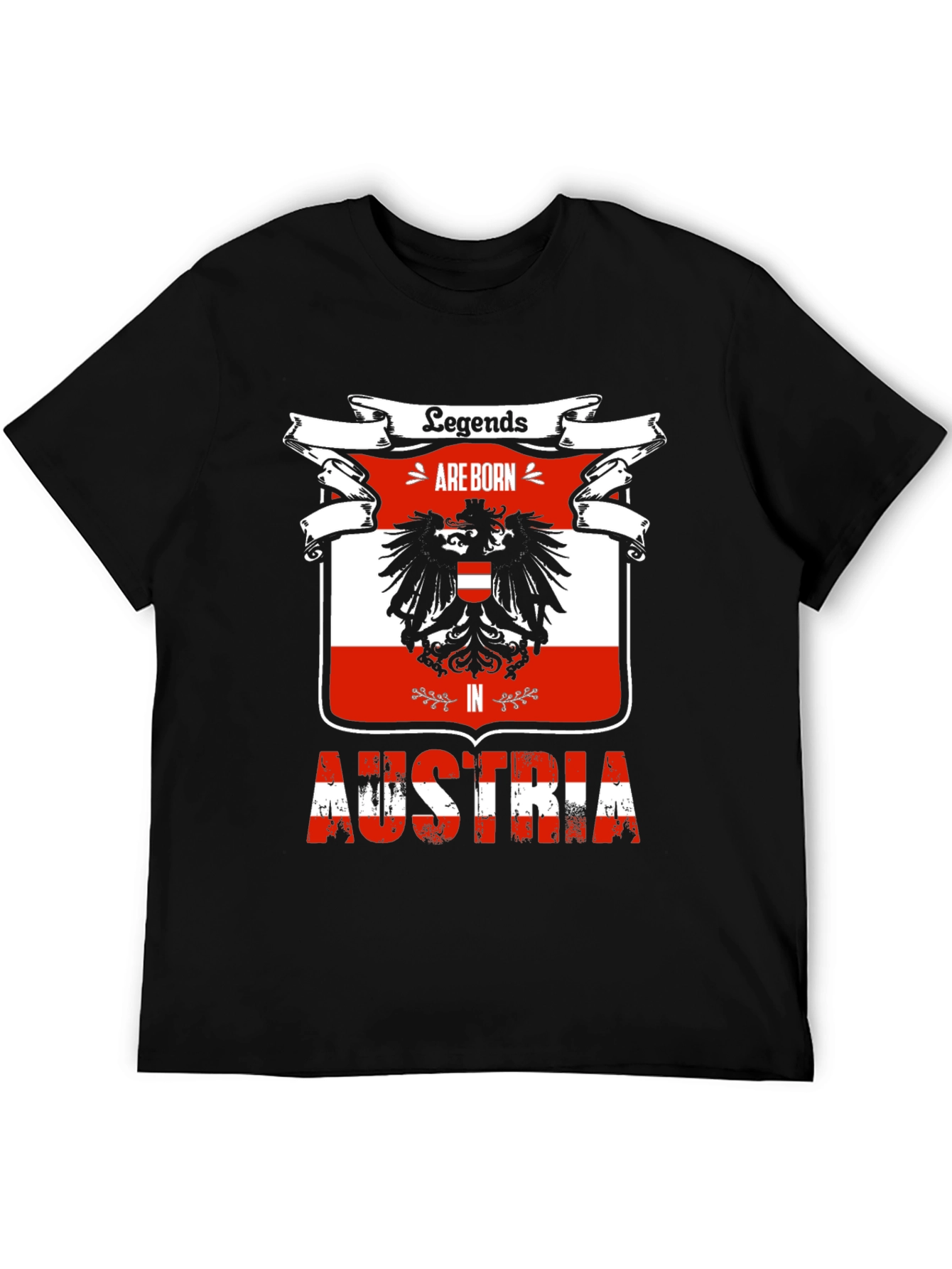 Legends Born in Austria Graphic T-Shirt