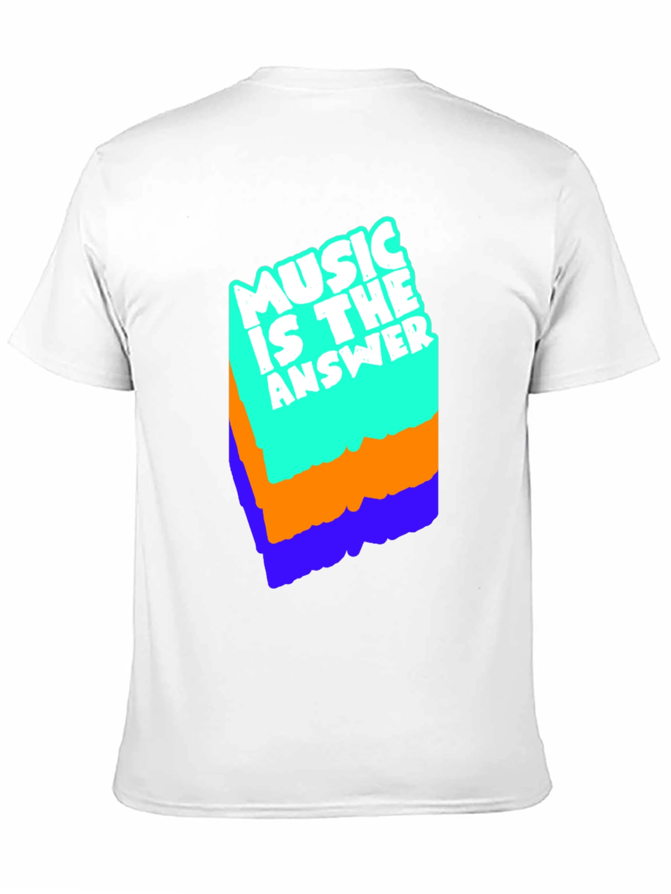 Music Is The Answer Graphic T-Shirt