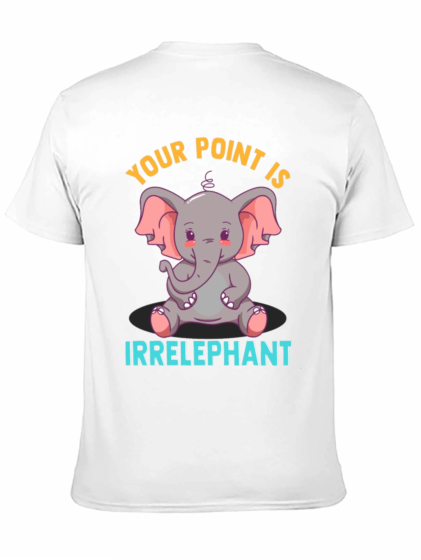 Irrelephant Humor Graphic T-Shirt