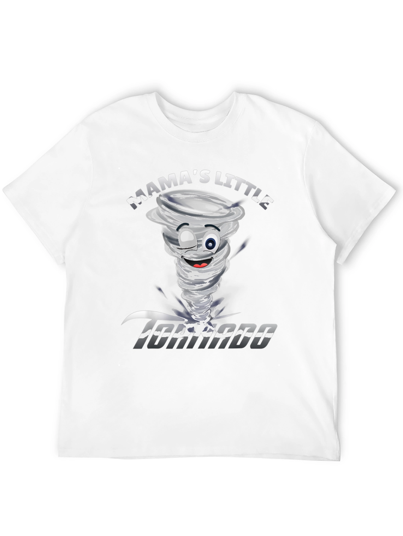 Mamas Little Tornado Graphic Tee - Black