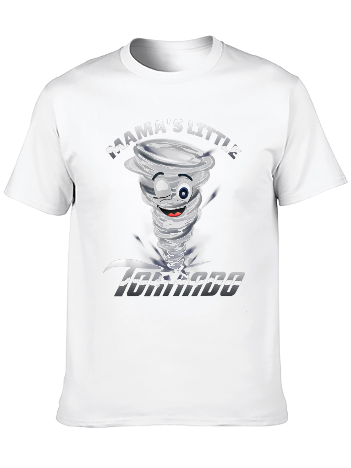Mamas Little Tornado Graphic Tee - Black