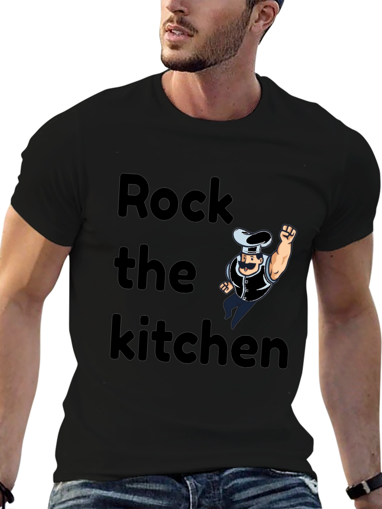 Rock the Kitchen Chef Graphic Tee