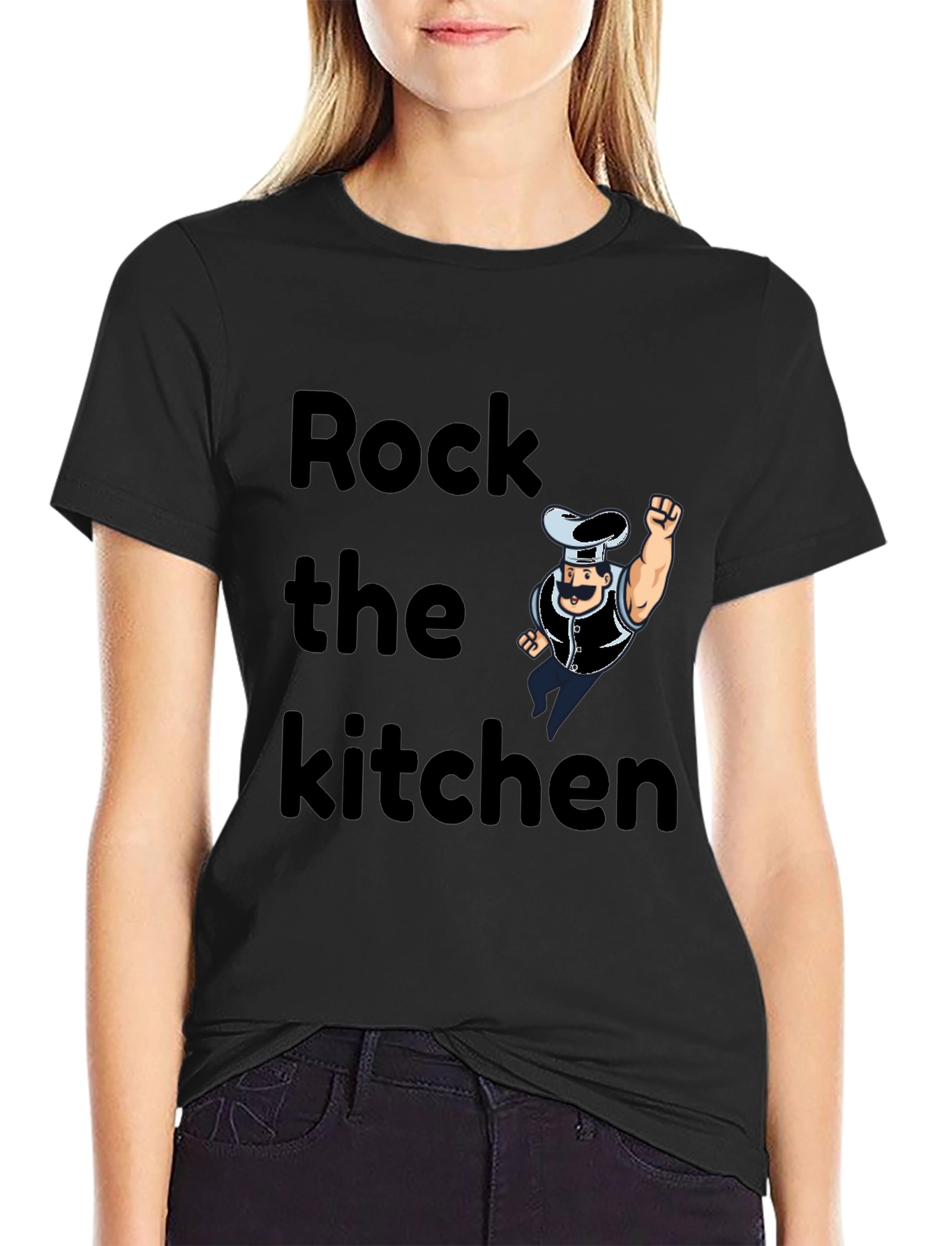 Rock the Kitchen Chef Graphic Tee