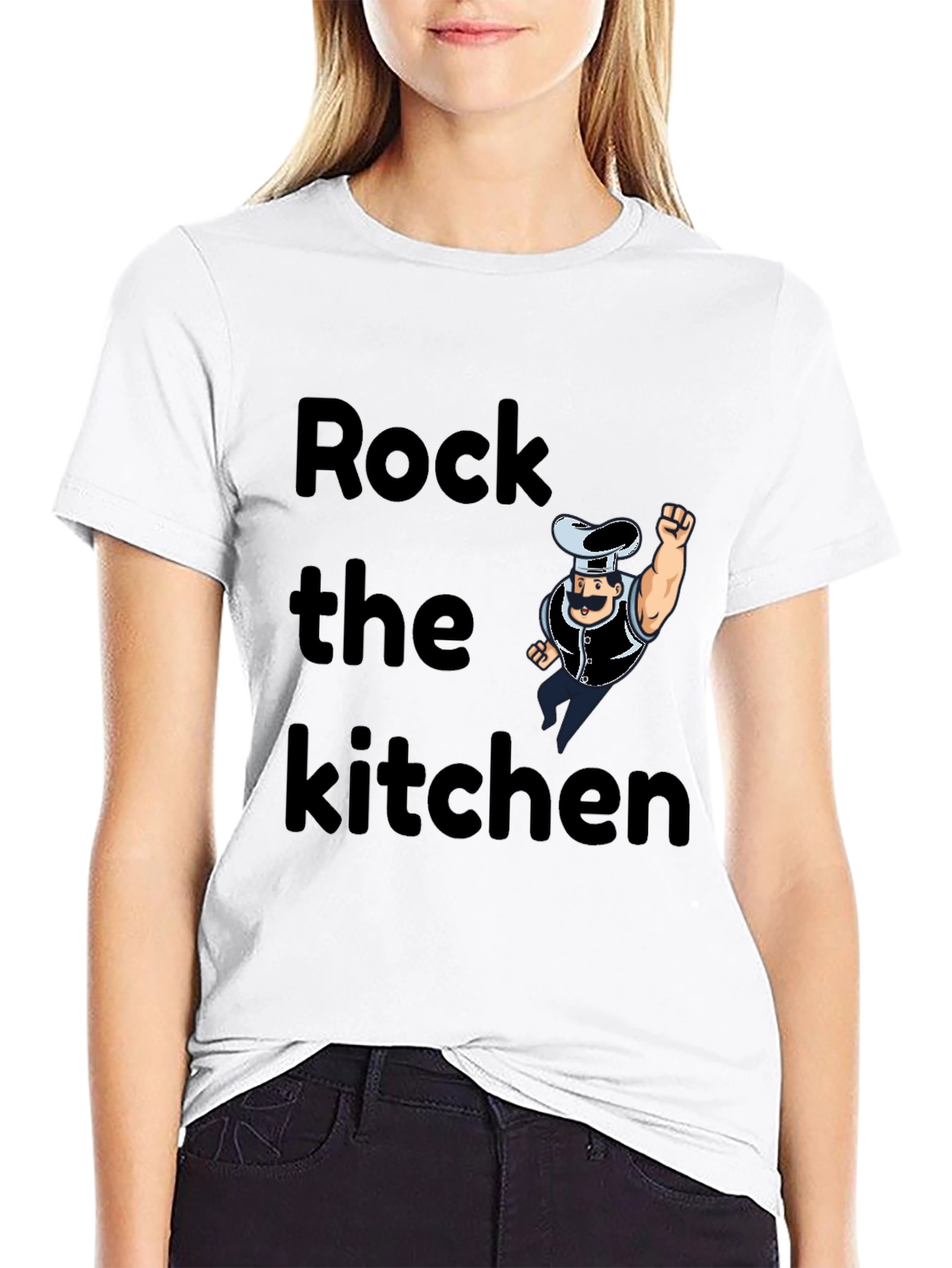 Rock the Kitchen Chef Graphic Tee