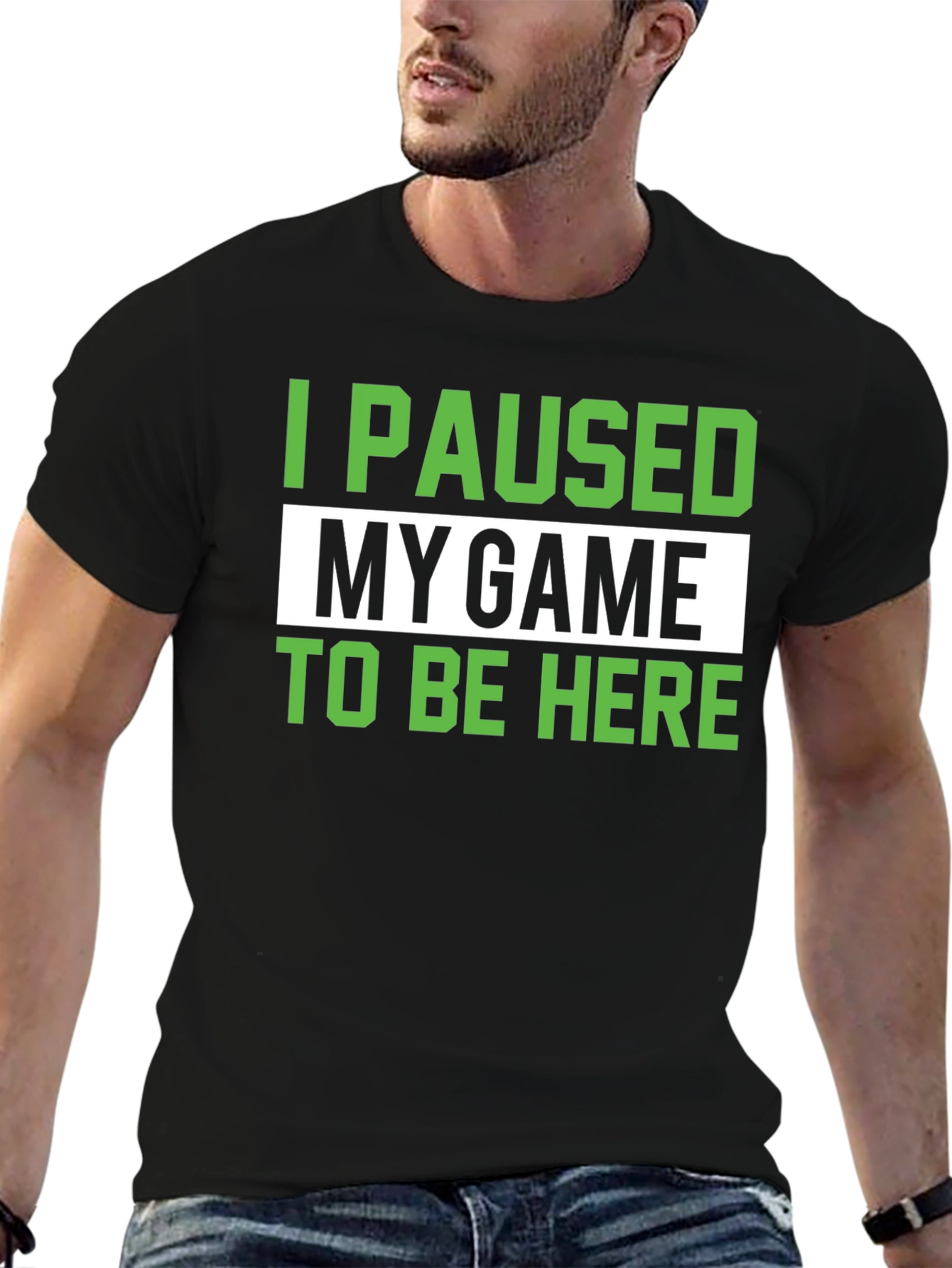 I Paused My Game T-Shirt - Gamer Apparel