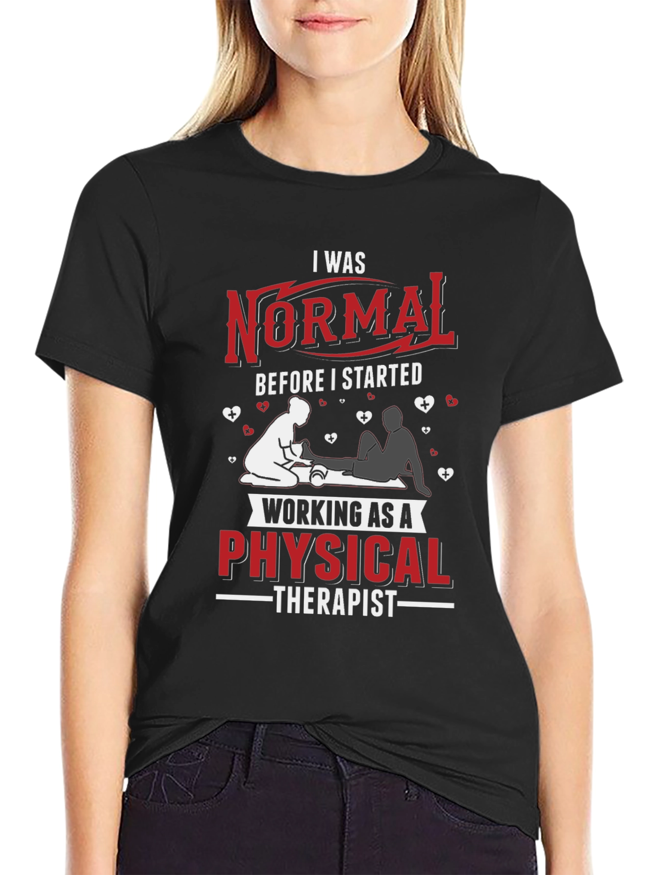 Physical Therapist Novelty Graphic T-Shirt