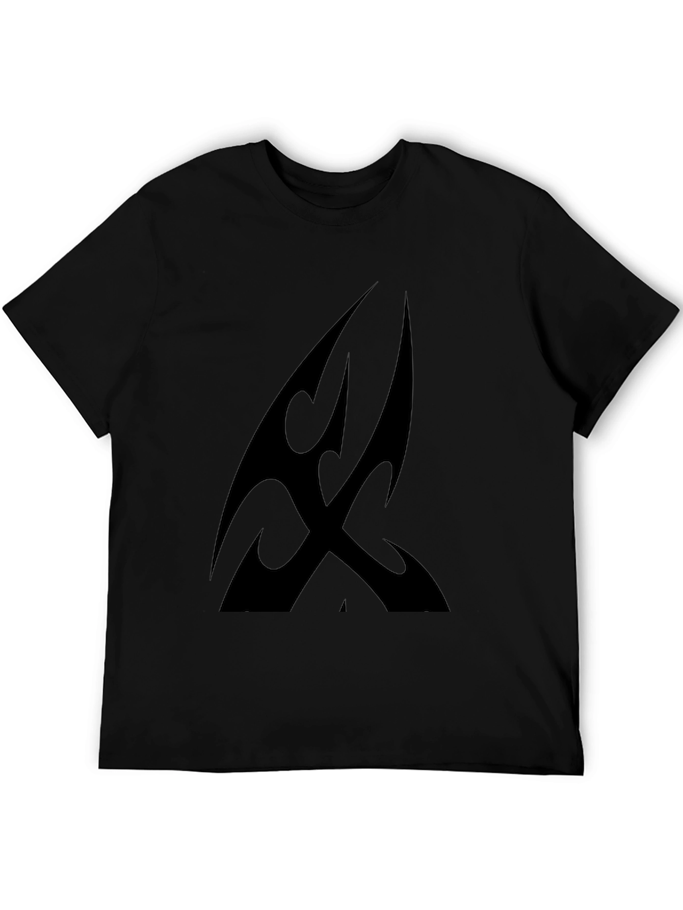 Tribal Graphic Black T-Shirt