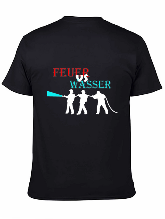 Feuer vs Wasser Graphic T-Shirt