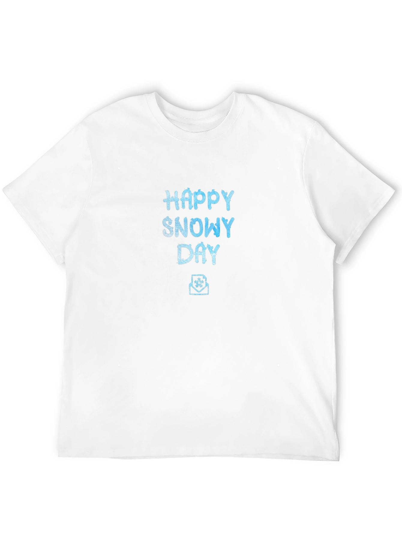 Happy Snowy Day Graphic T-Shirt