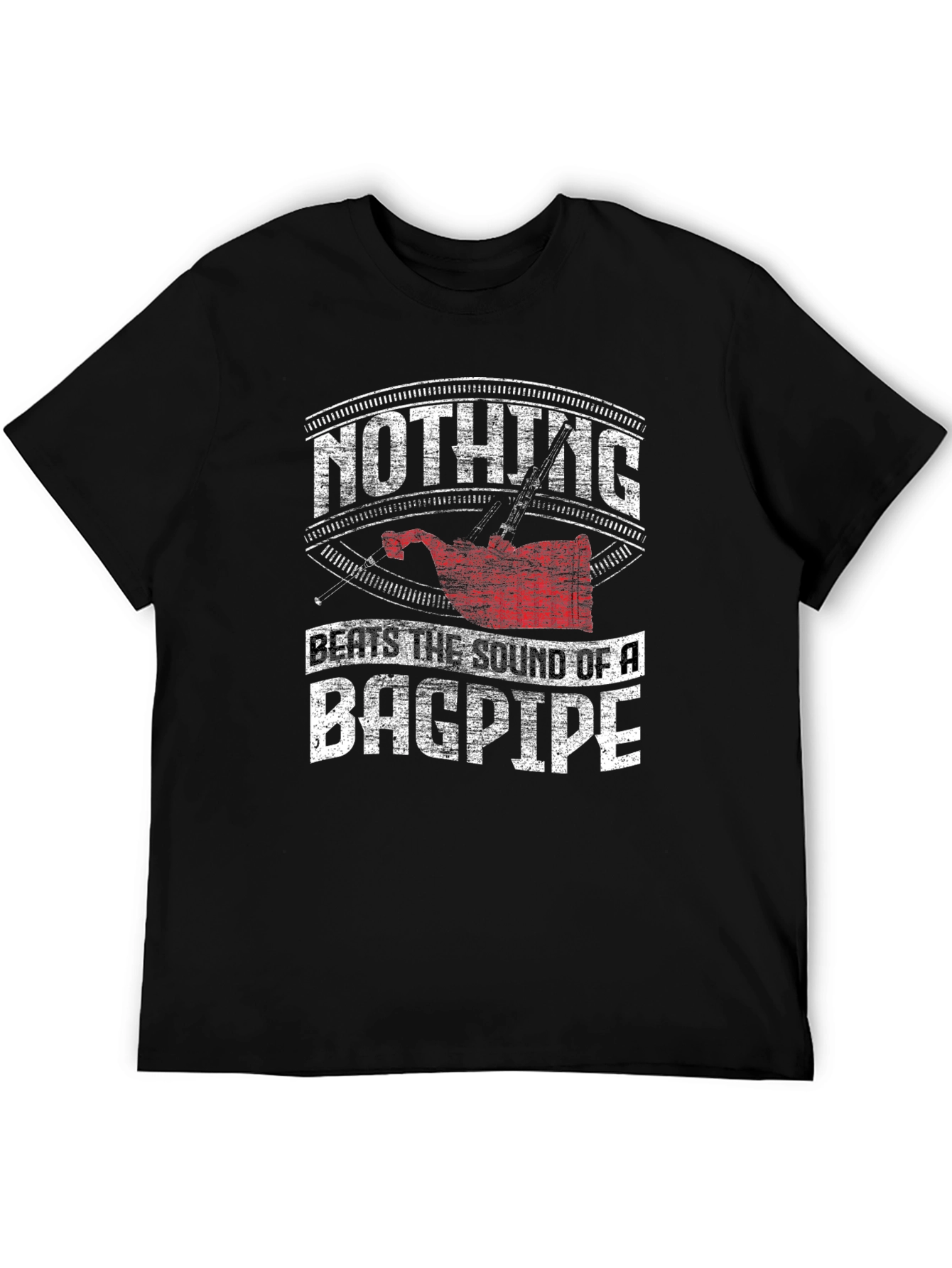 Nothing Beats the Sound of Bagpipe Graphic T-Shirt