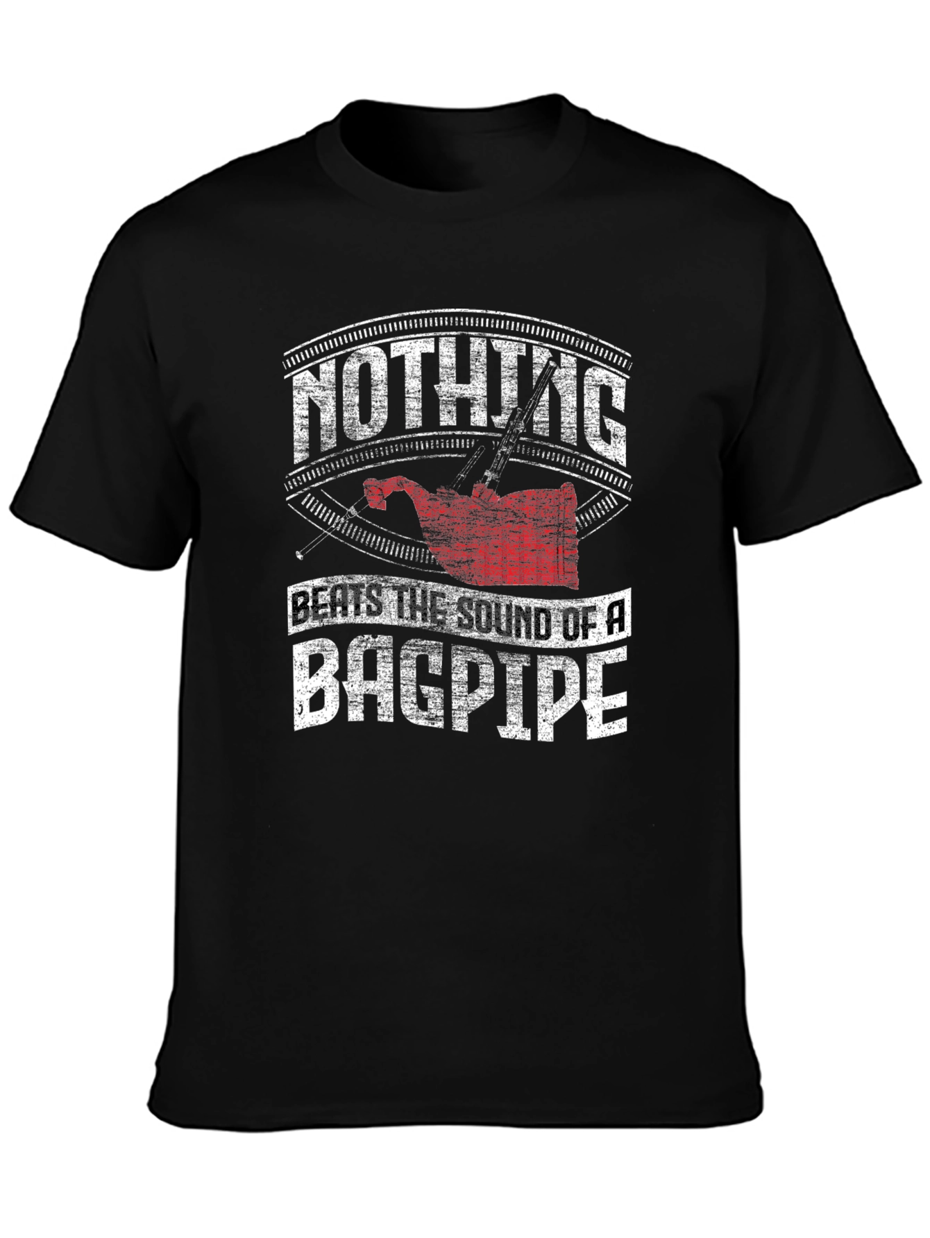 Nothing Beats the Sound of Bagpipe Graphic T-Shirt