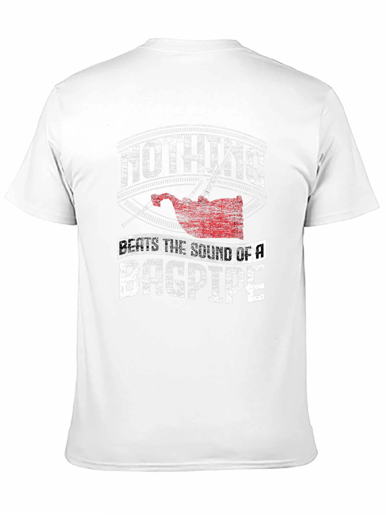 Nothing Beats the Sound of Bagpipe Graphic T-Shirt