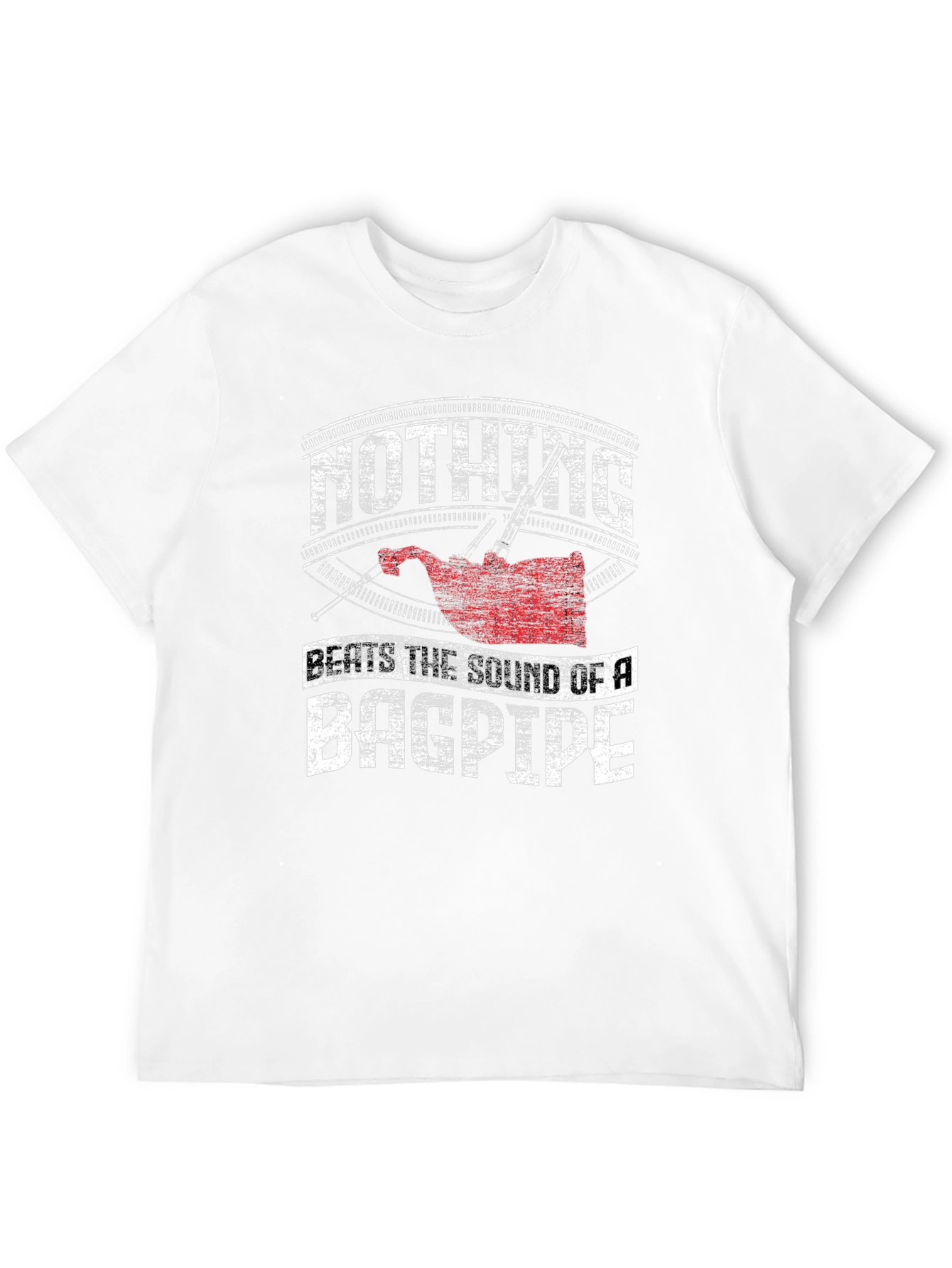 Nothing Beats the Sound of Bagpipe Graphic T-Shirt