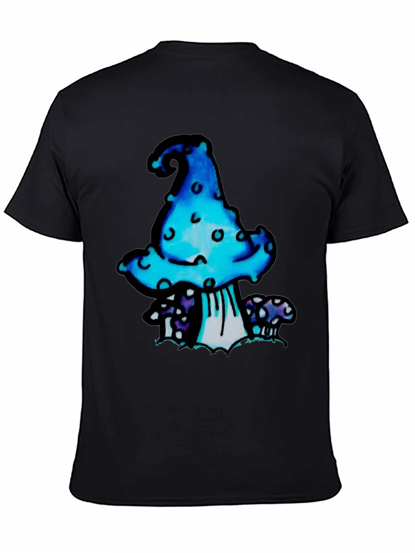 Funky Mushroom Graphic T-Shirt