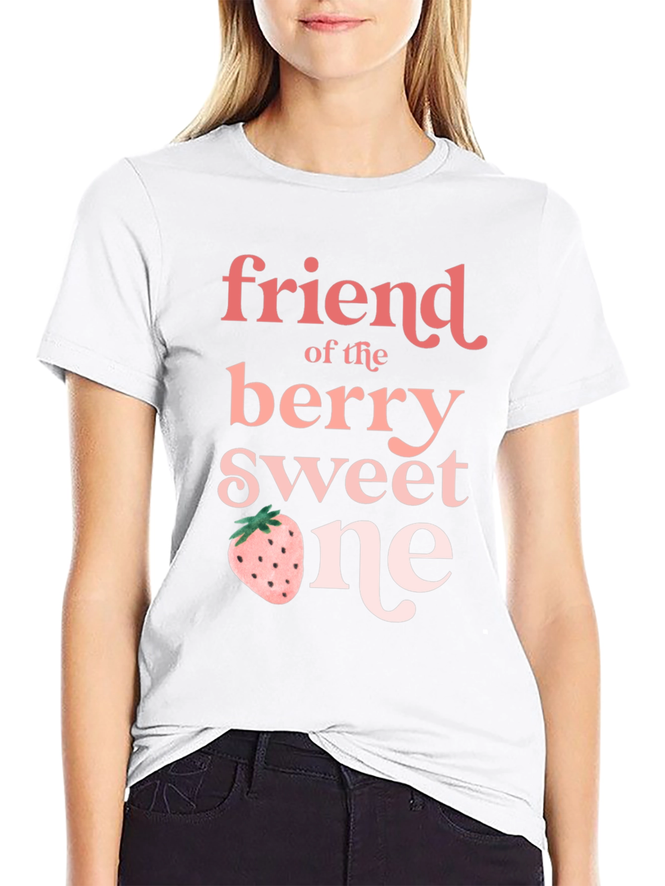 Friend of the Berry Sweet One Black T-Shirt