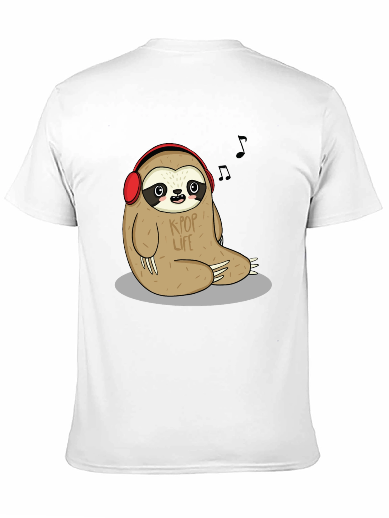 Sloth K-Pop Life Graphic Tee