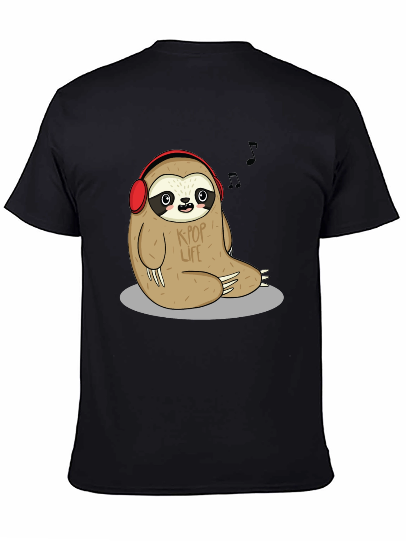 Sloth K-Pop Life Graphic Tee