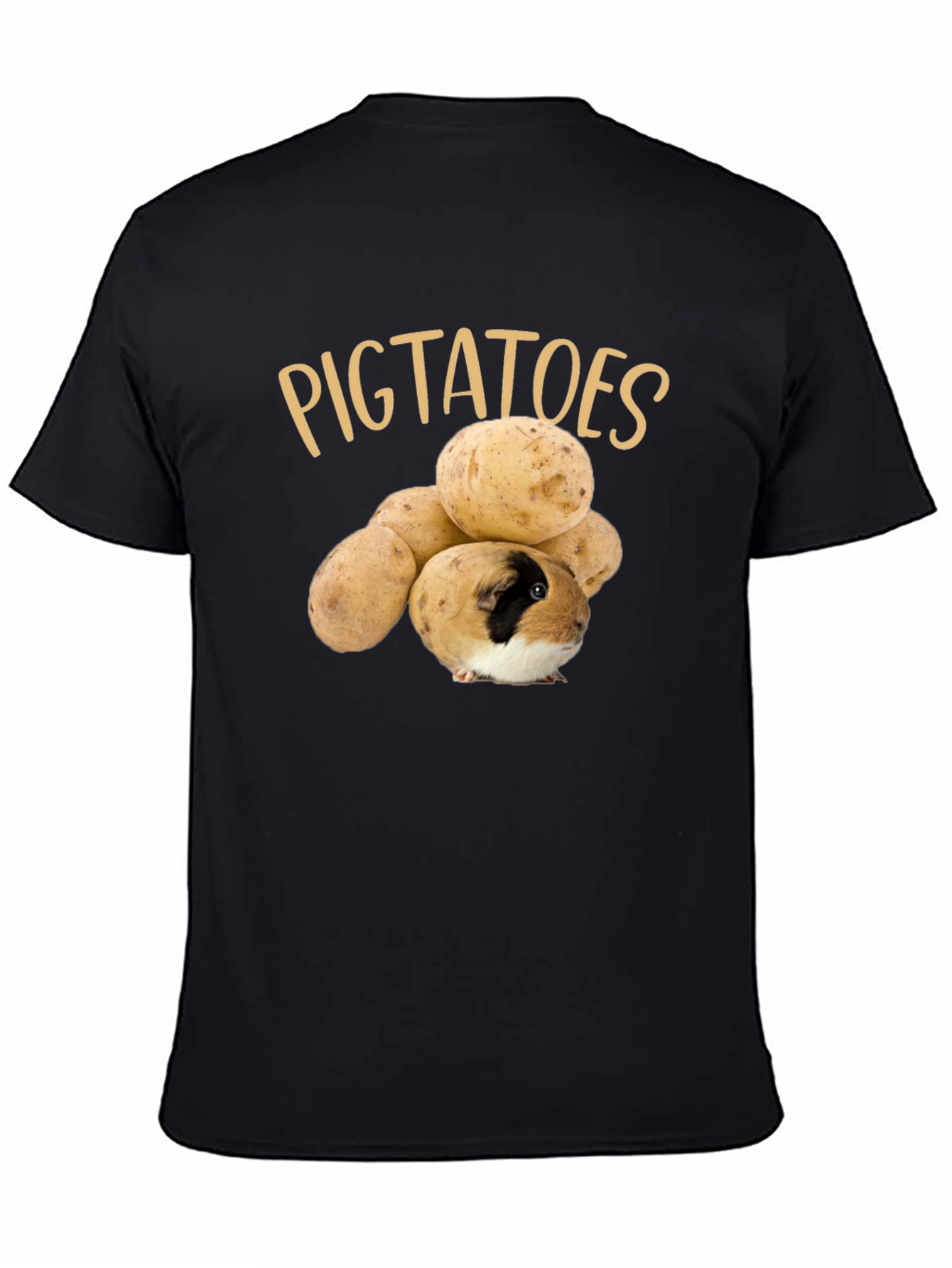 Pigtatoes T-Shirt - Guinea Pig & Potato Funny Tee