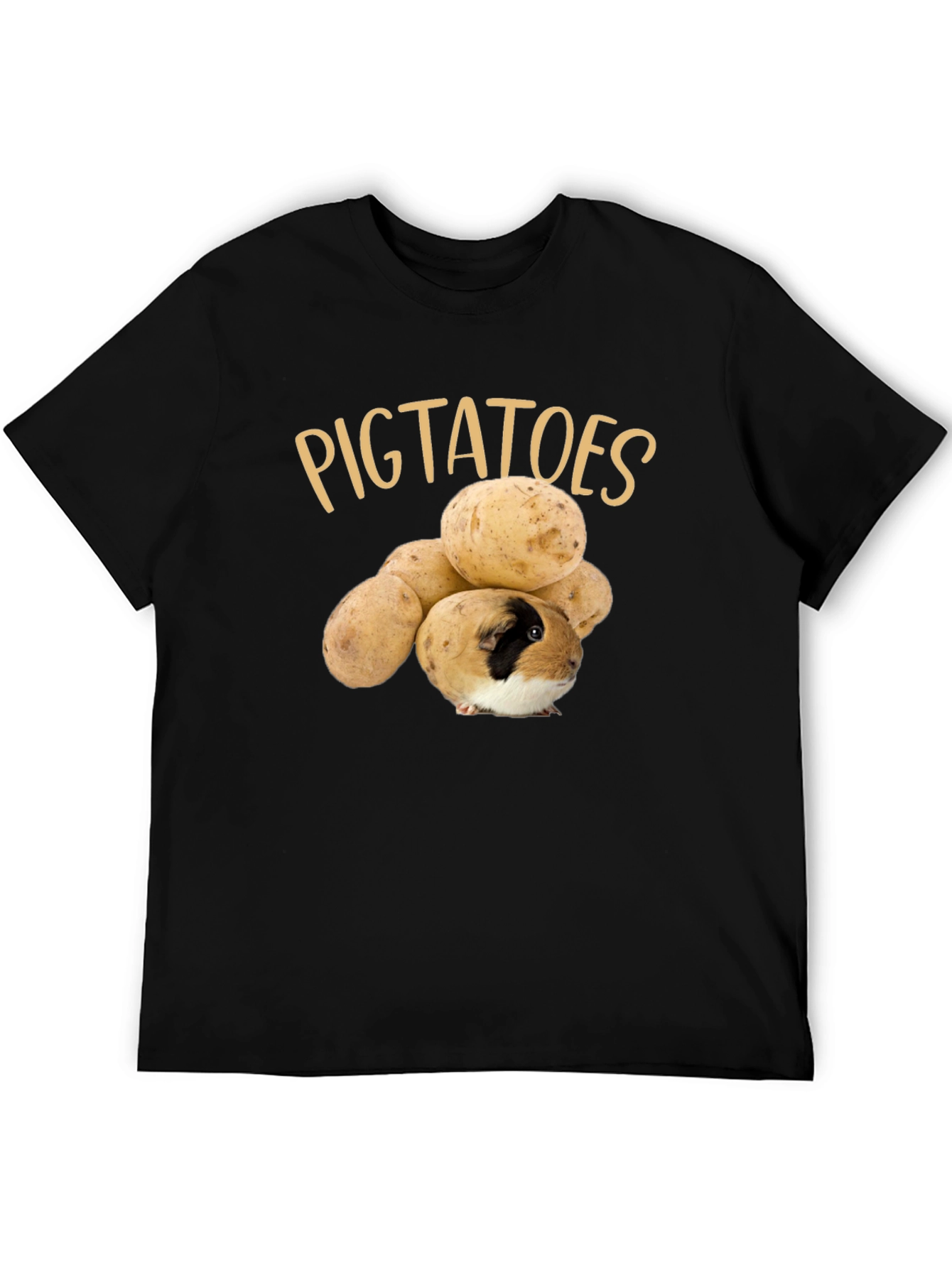 Pigtatoes T-Shirt - Guinea Pig & Potato Funny Tee