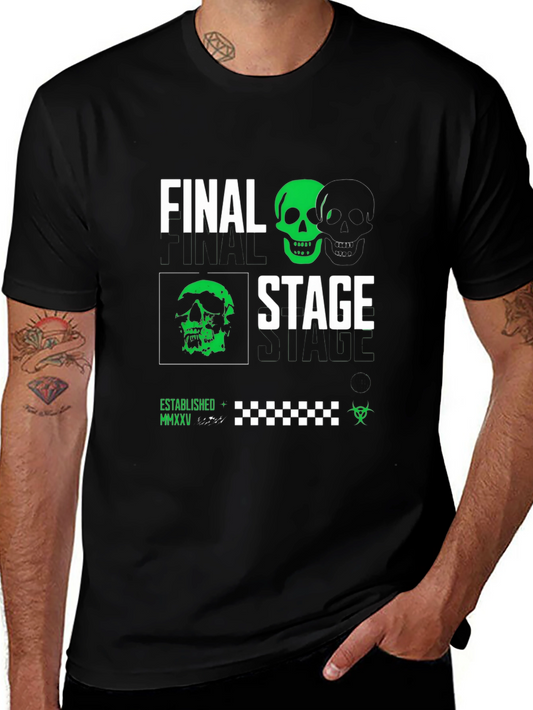 Final Stage Graphic Tee - Black