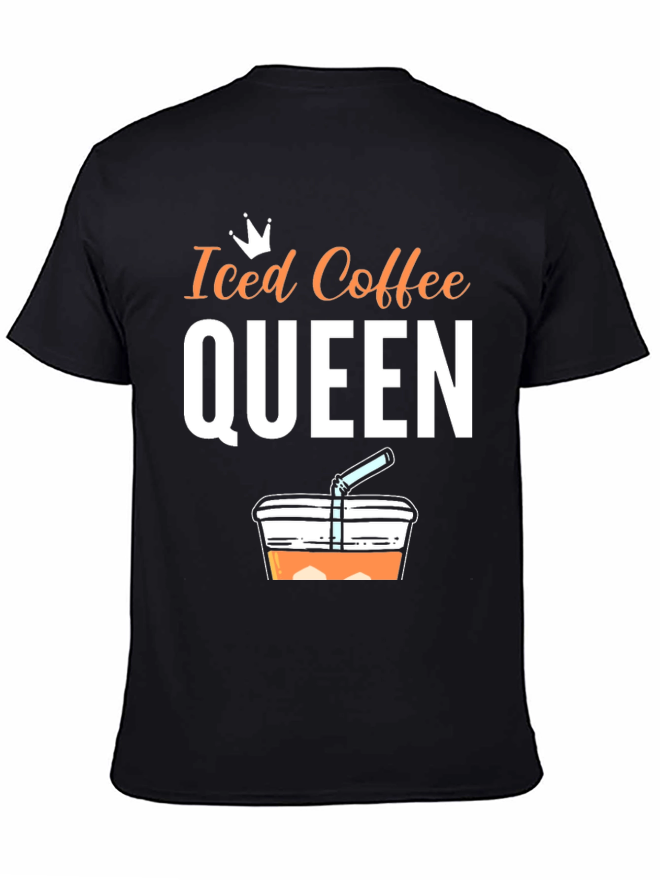 Iced Coffee Queen Graphic Tee