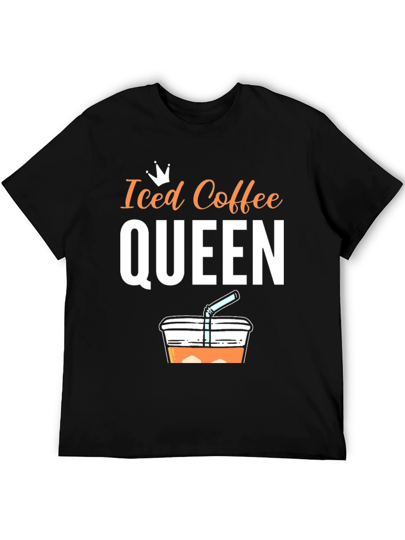 Iced Coffee Queen Graphic Tee